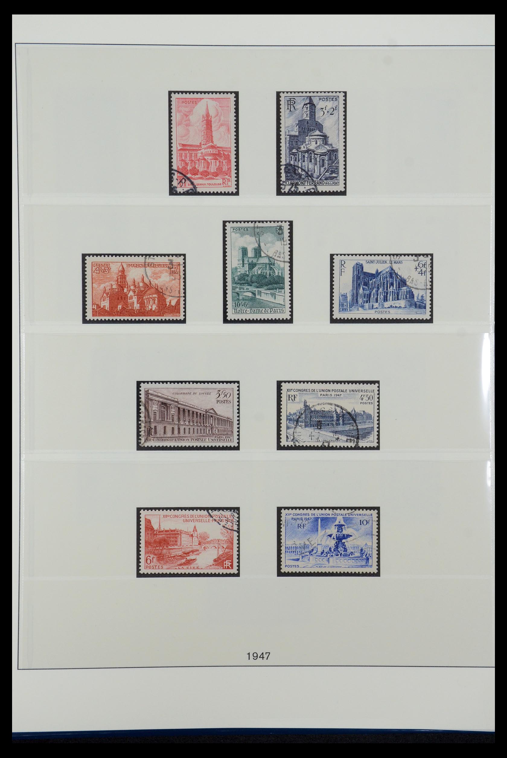 35610 061 - Stamp Collection 35610 France 1849-1980.