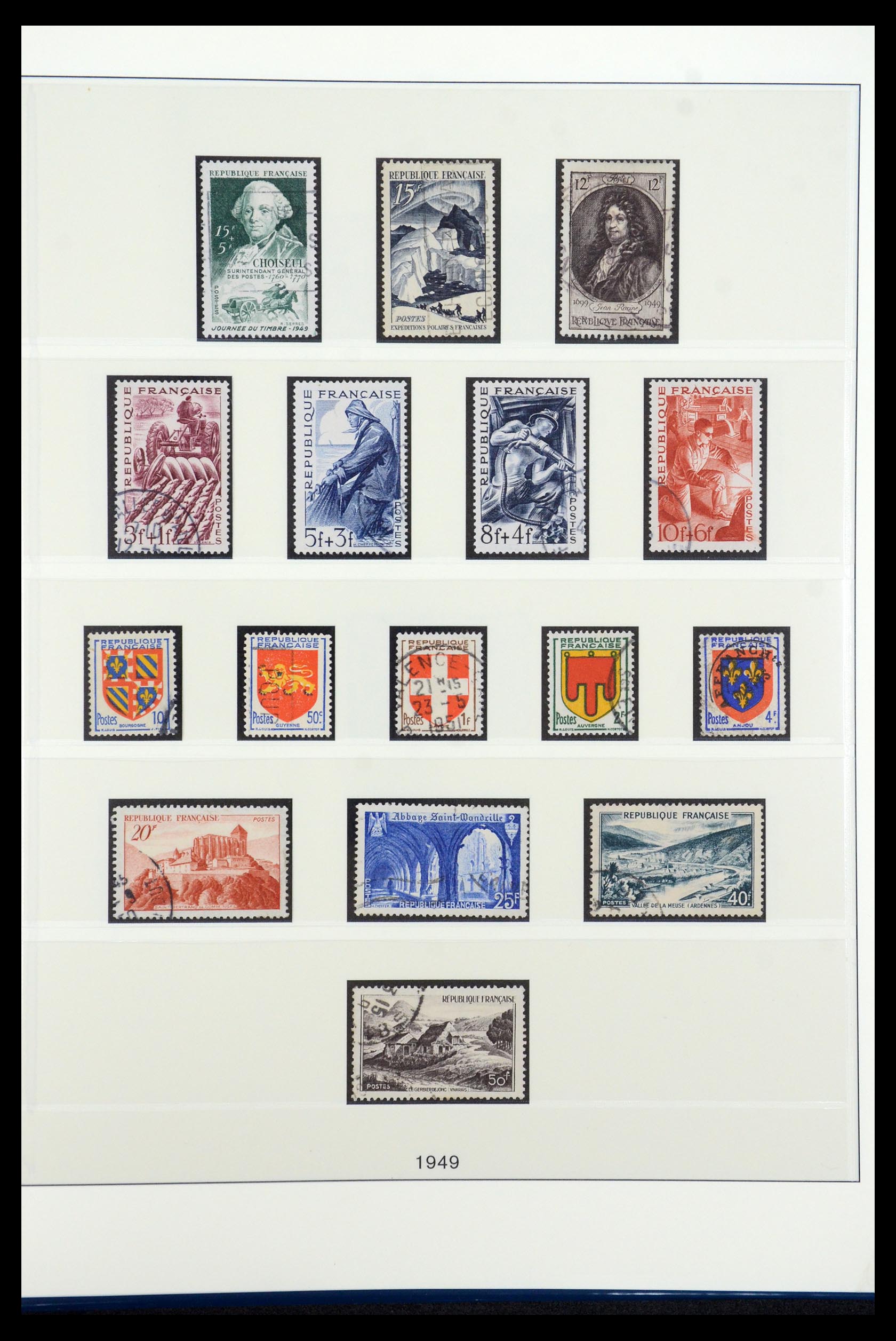 35610 064 - Stamp Collection 35610 France 1849-1980.
