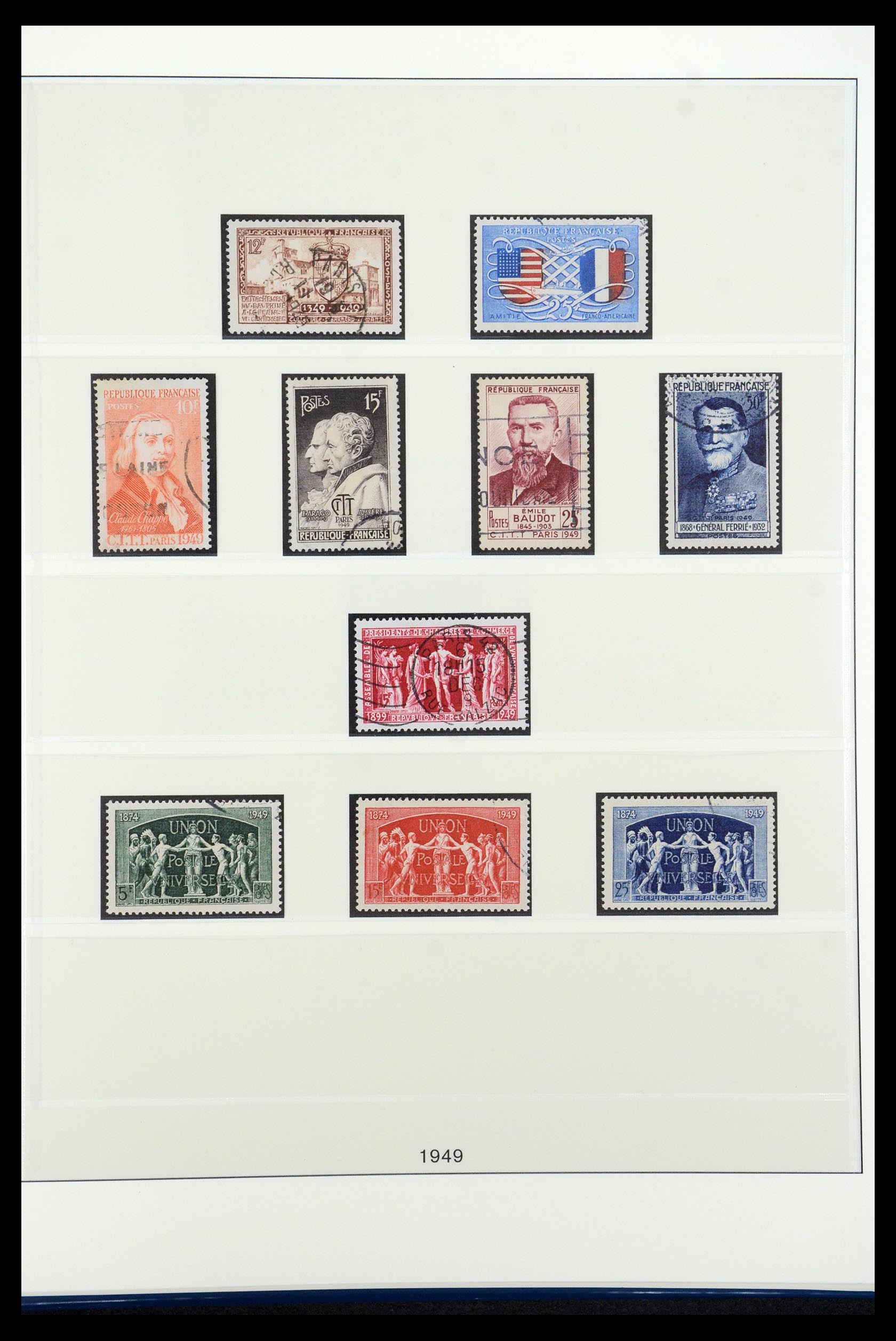 35610 065 - Stamp Collection 35610 France 1849-1980.