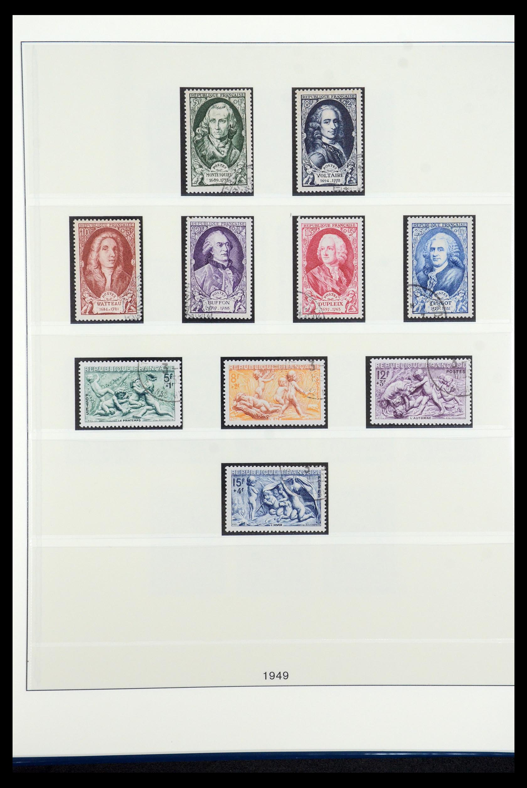 35610 067 - Stamp Collection 35610 France 1849-1980.