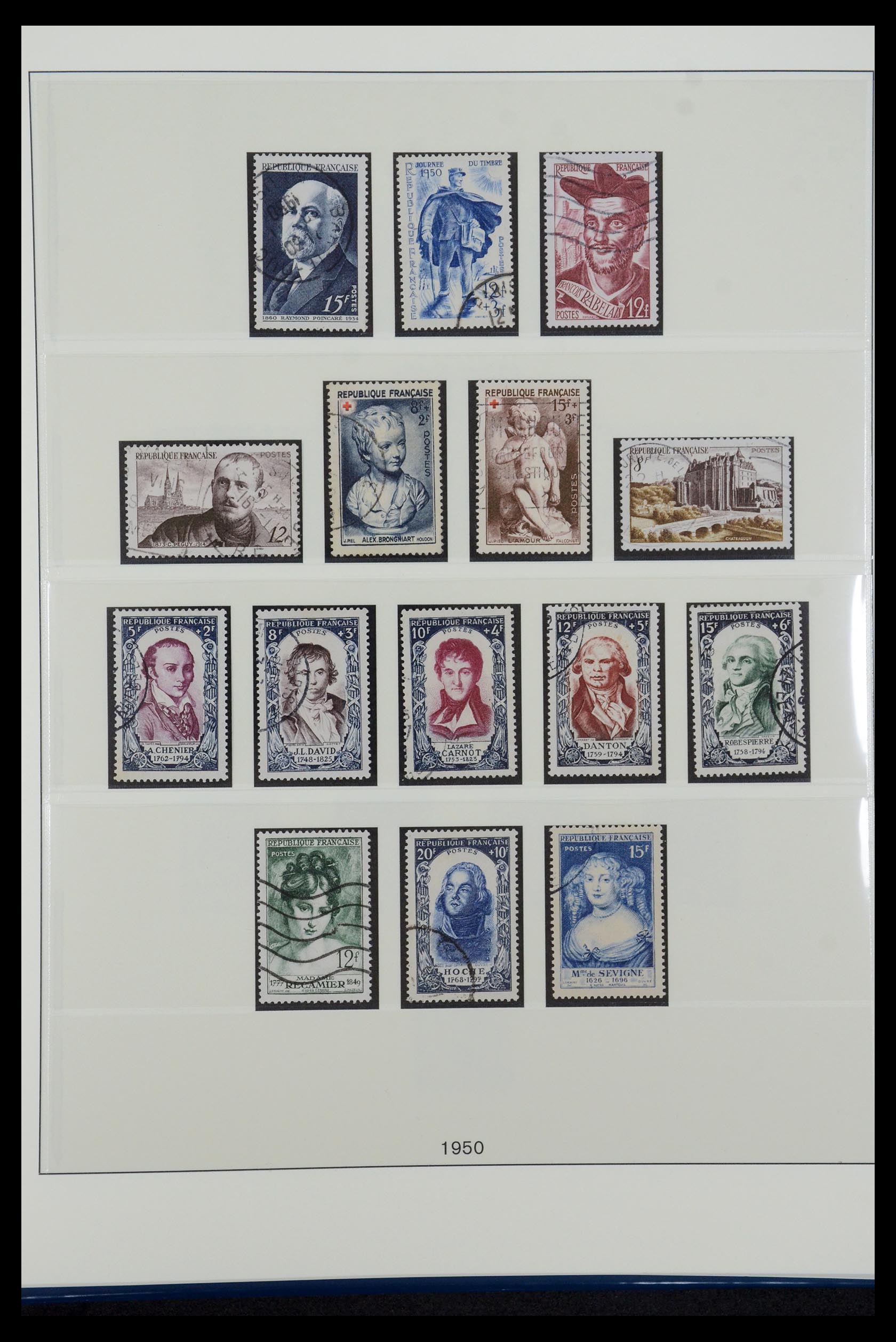 35610 068 - Stamp Collection 35610 France 1849-1980.