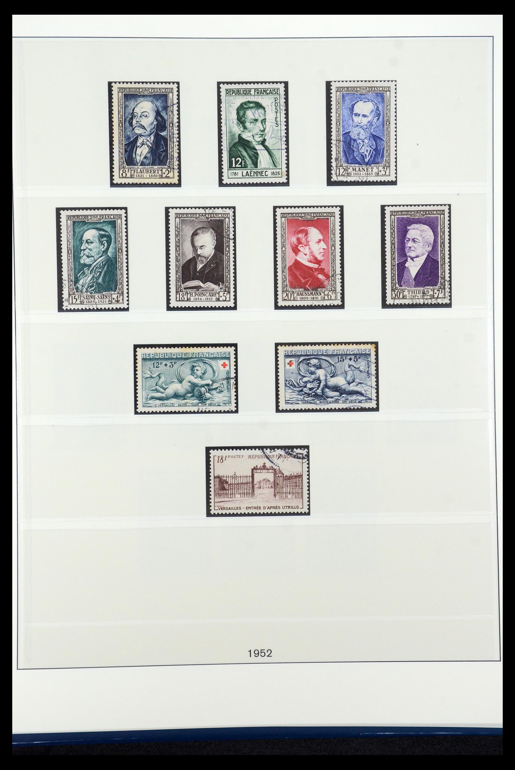 35610 073 - Stamp Collection 35610 France 1849-1980.