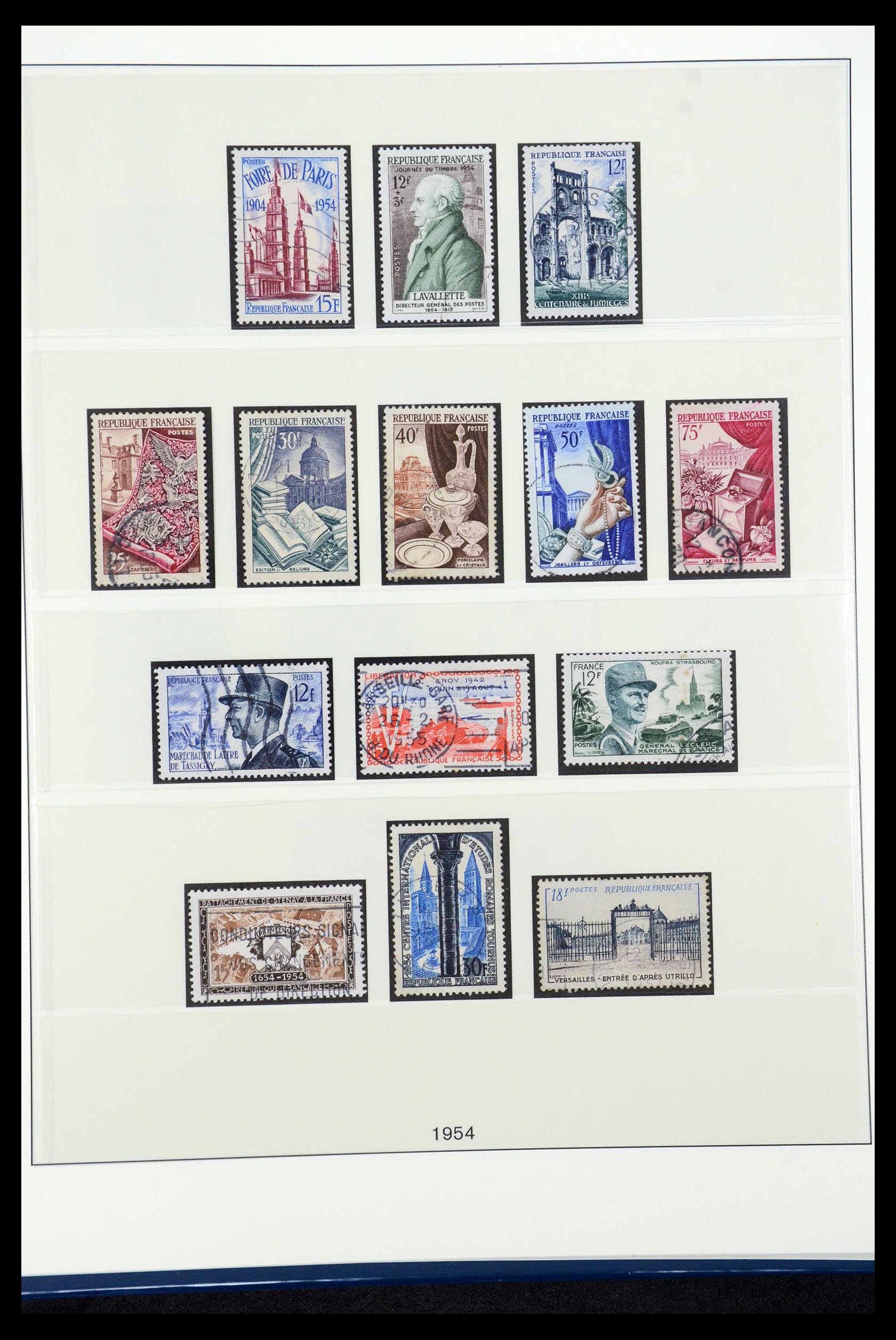 35610 076 - Stamp Collection 35610 France 1849-1980.