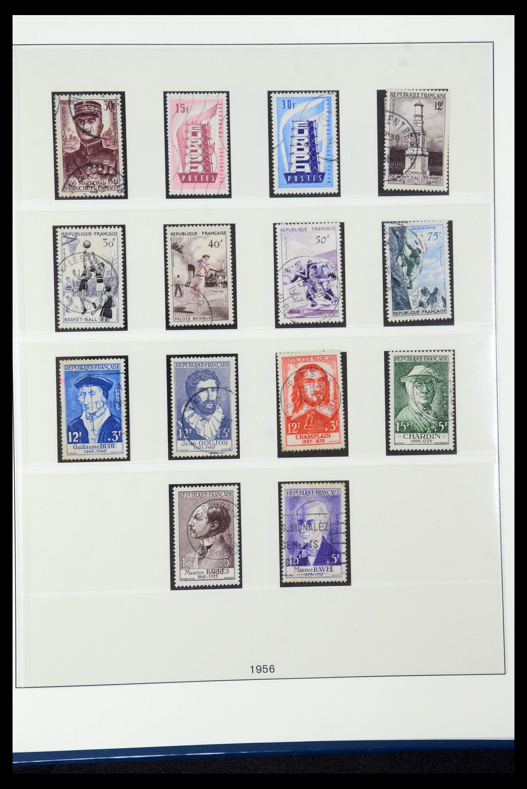 35610 083 - Stamp Collection 35610 France 1849-1980.