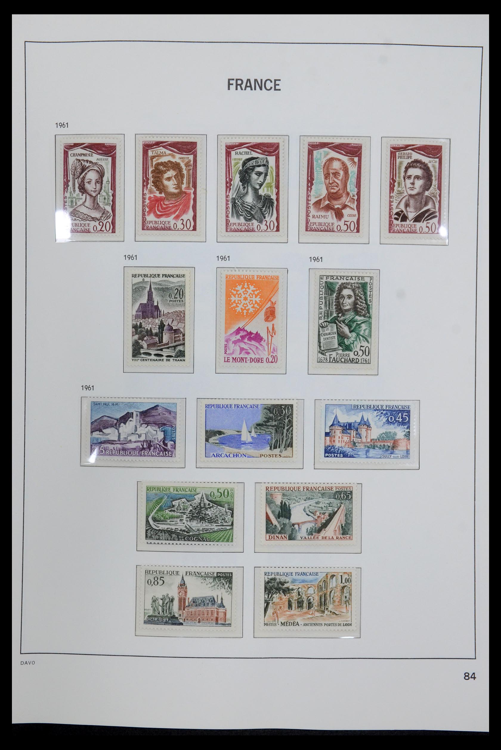 35610 102 - Stamp Collection 35610 France 1849-1980.