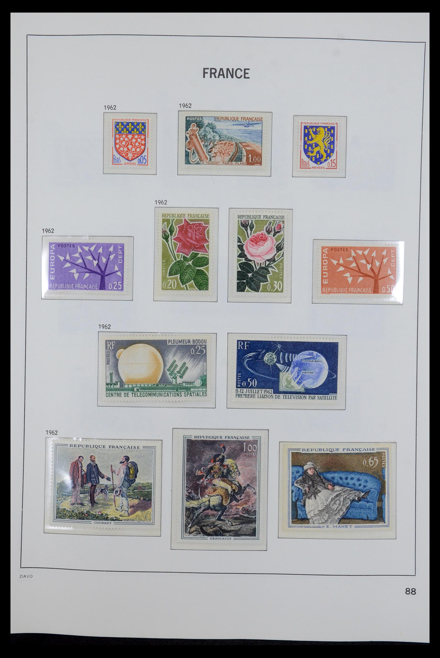 35610 106 - Stamp Collection 35610 France 1849-1980.