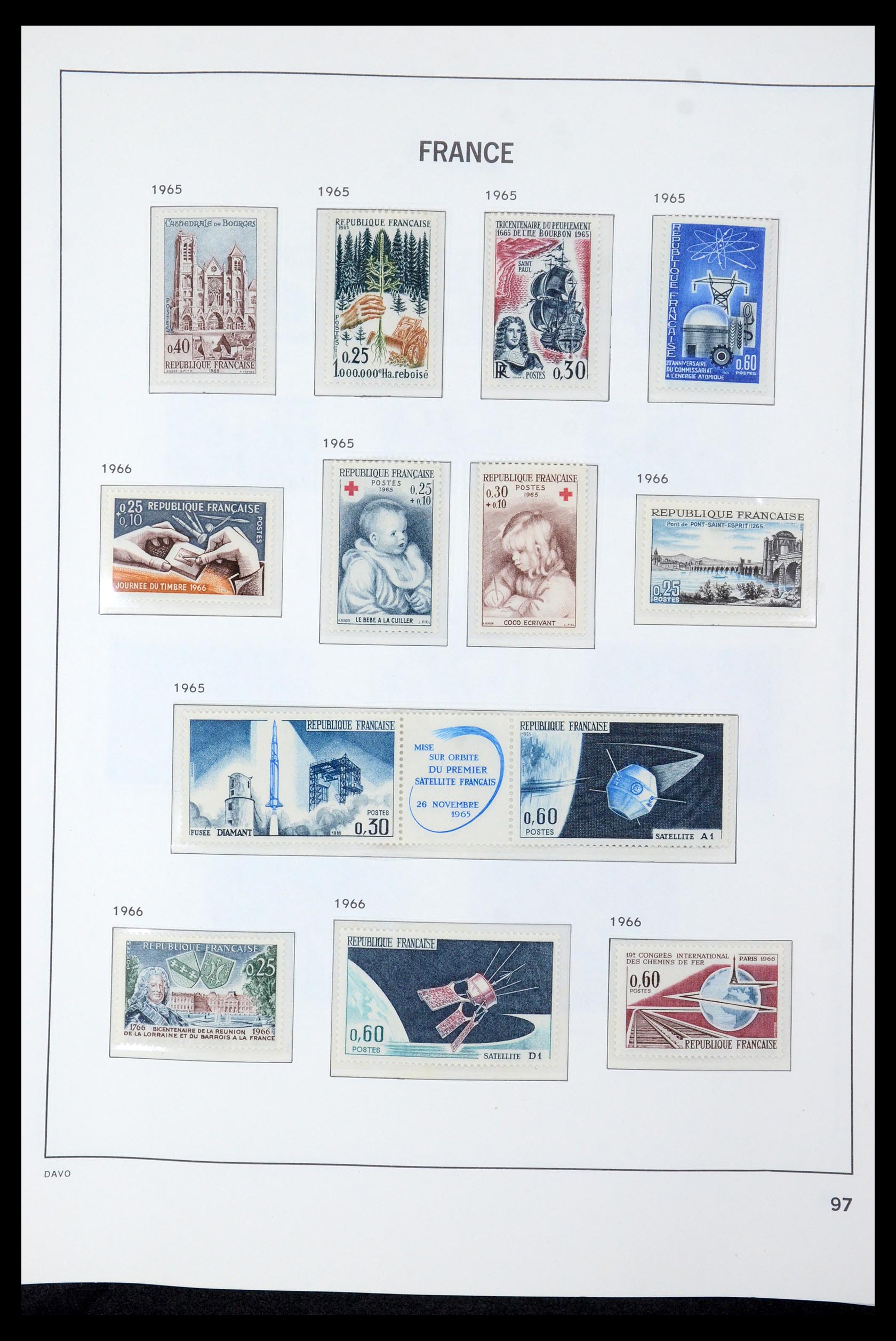 35610 115 - Stamp Collection 35610 France 1849-1980.