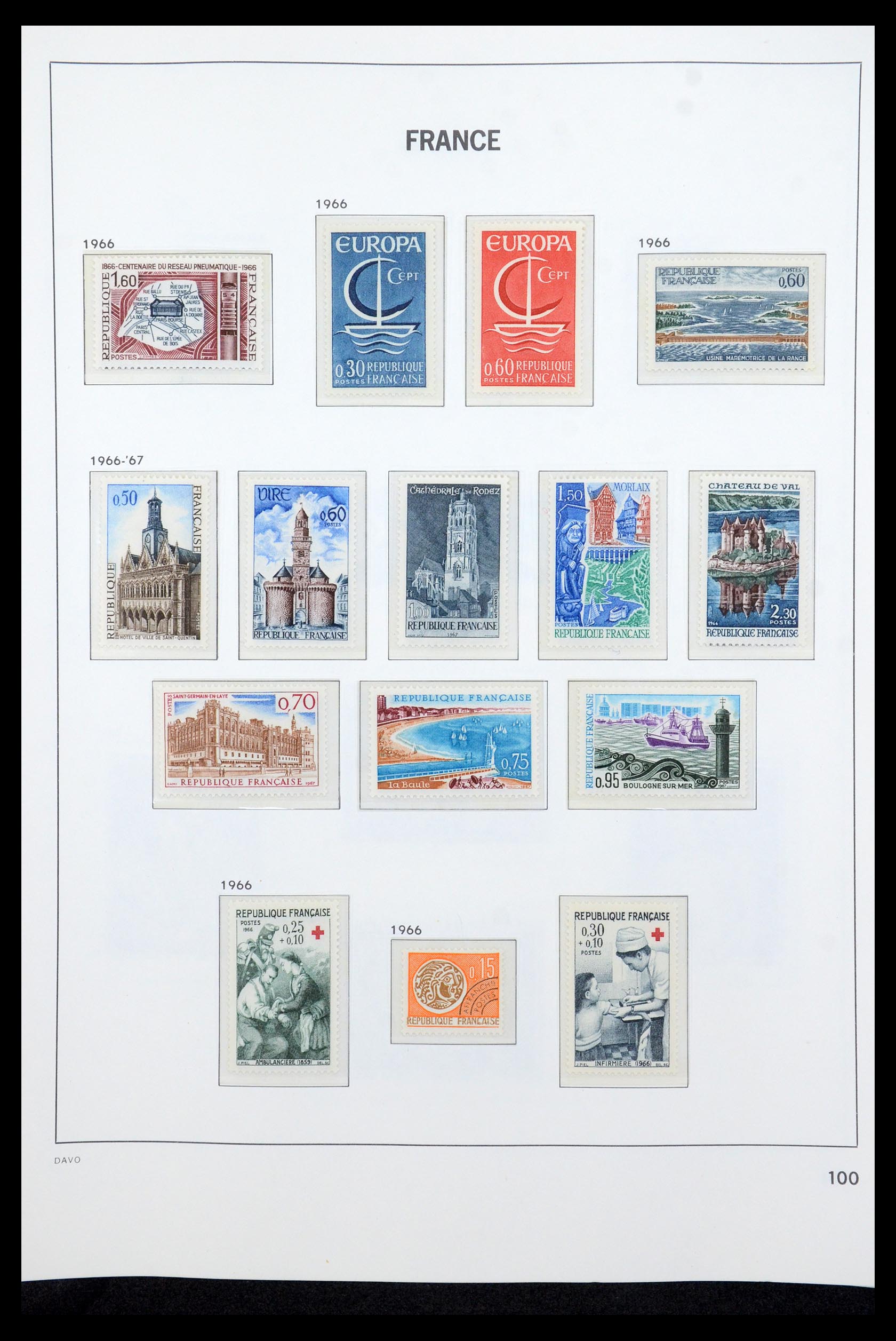 35610 118 - Stamp Collection 35610 France 1849-1980.