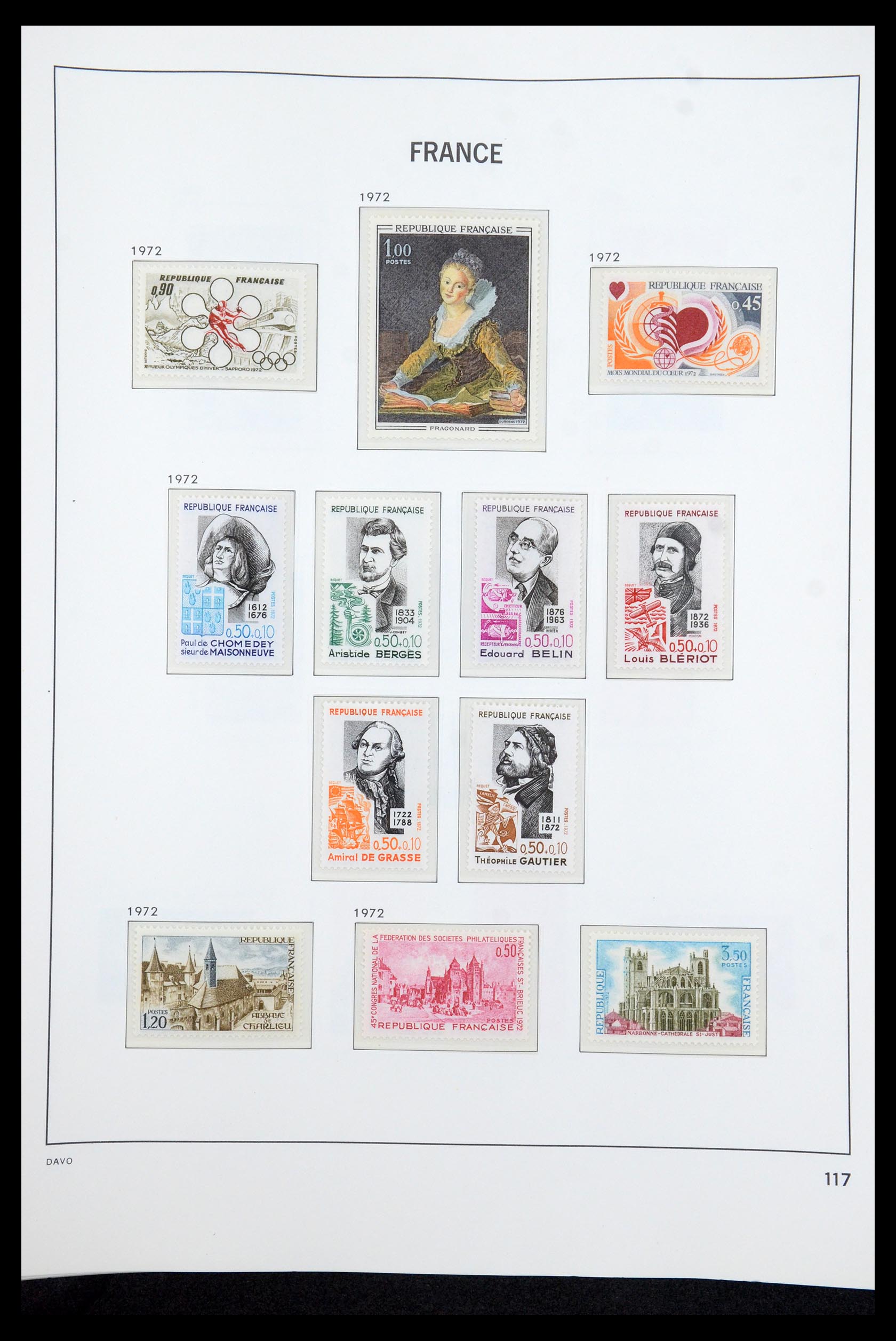35610 135 - Stamp Collection 35610 France 1849-1980.