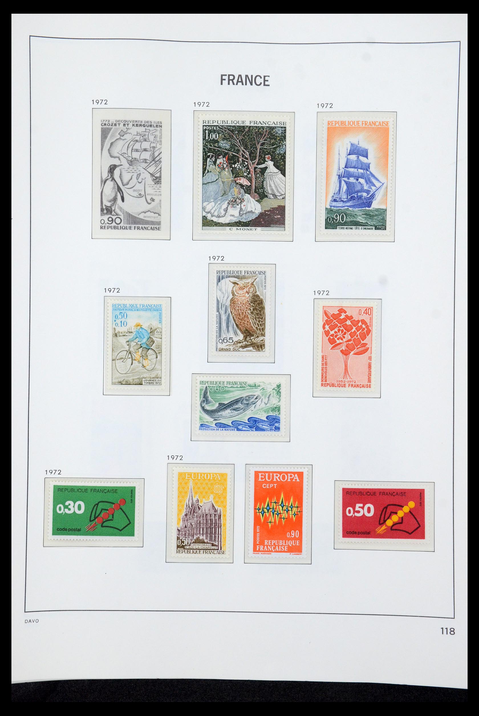 35610 136 - Stamp Collection 35610 France 1849-1980.