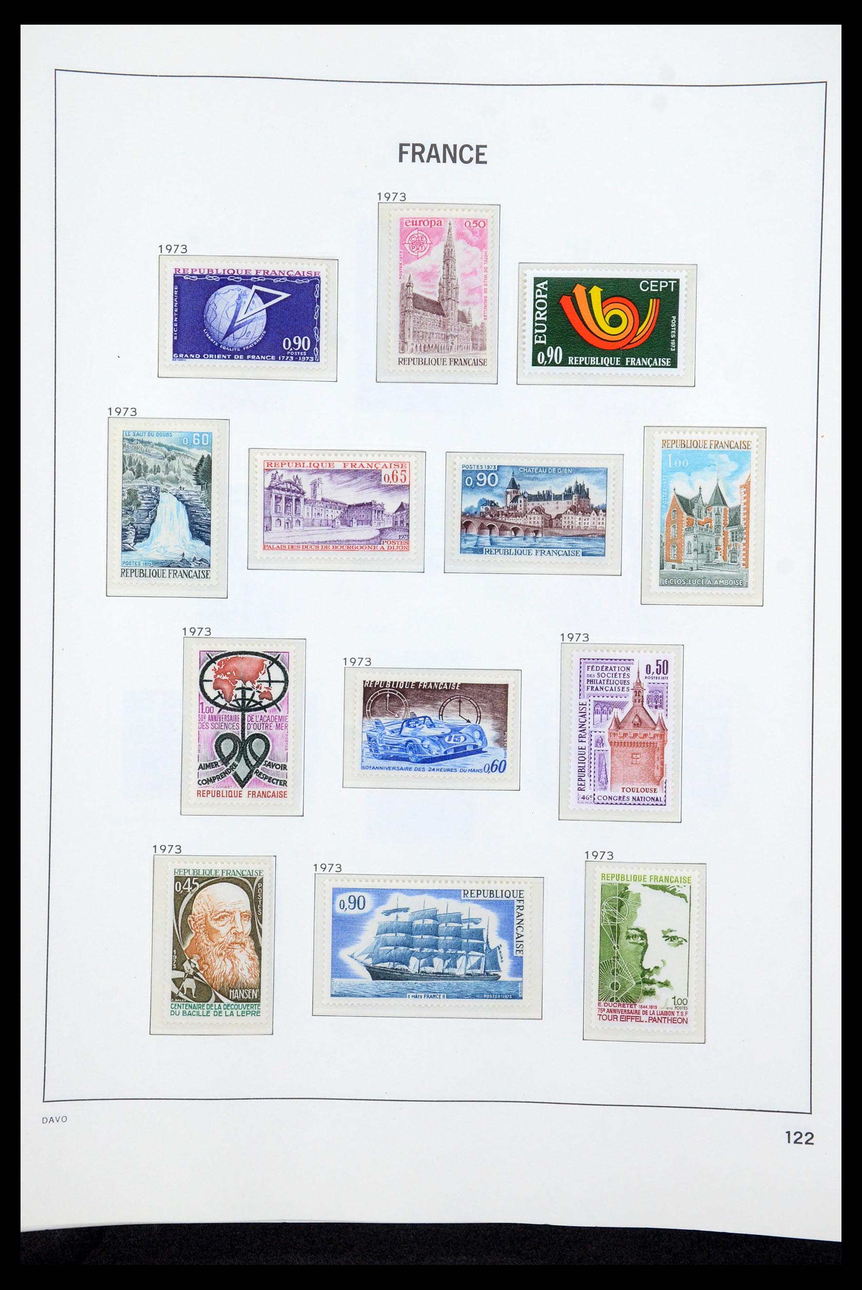 35610 140 - Stamp Collection 35610 France 1849-1980.