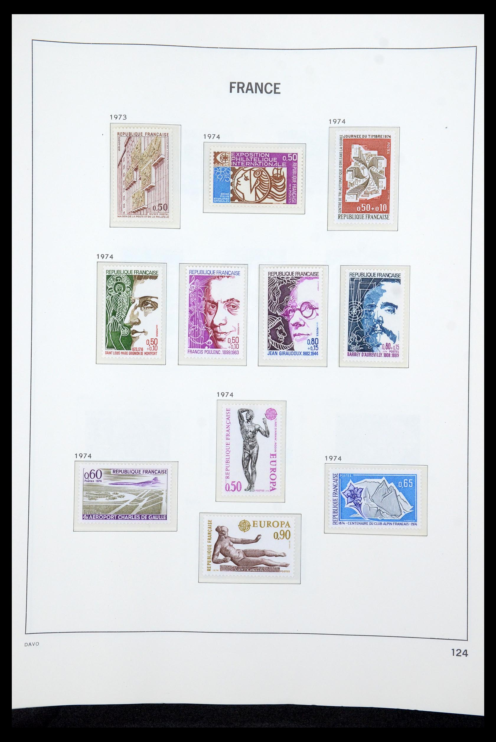 35610 142 - Stamp Collection 35610 France 1849-1980.
