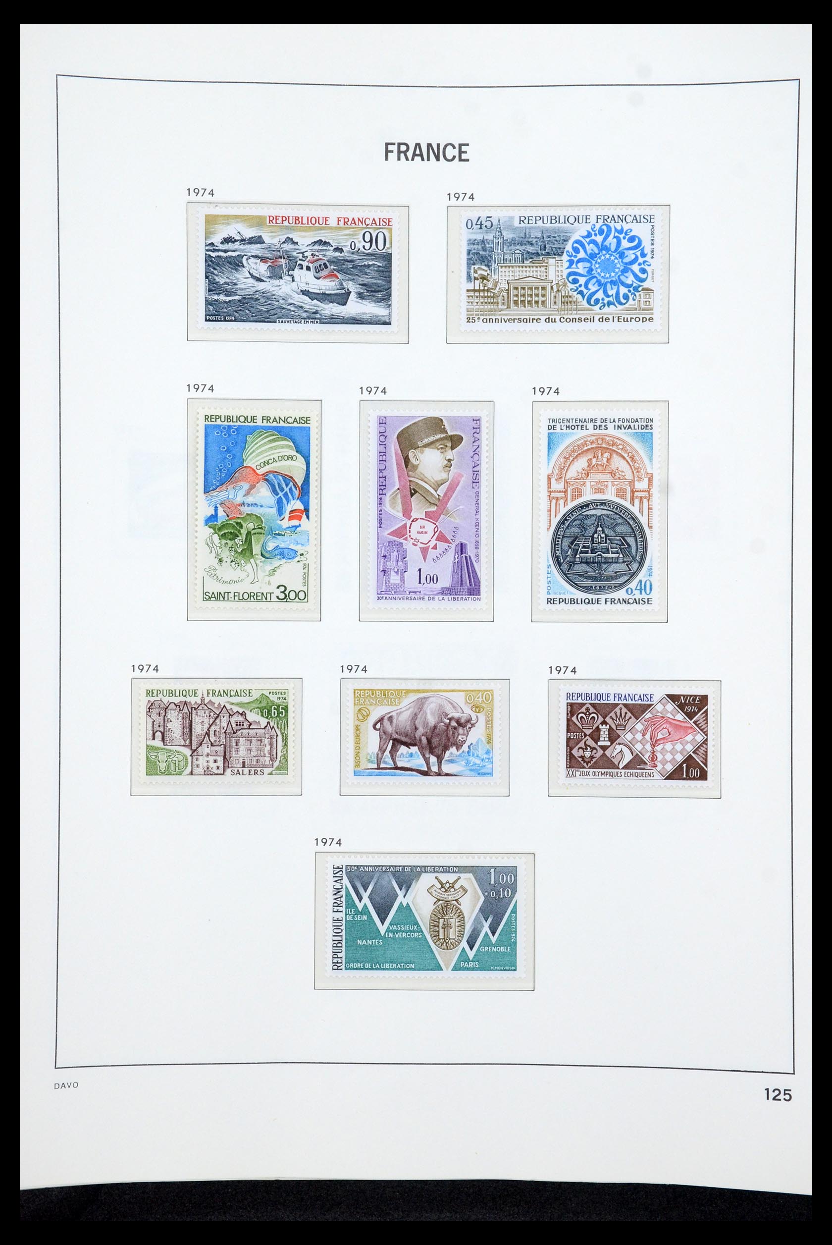 35610 143 - Postzegelverzameling 35610 Frankrijk 1849-1980.