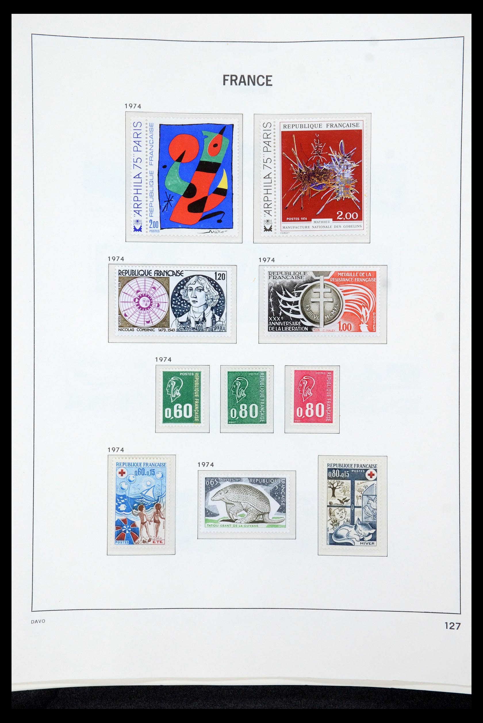 35610 144 - Postzegelverzameling 35610 Frankrijk 1849-1980.