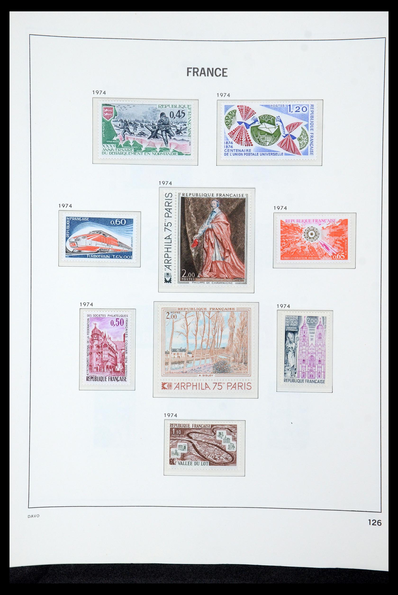 35610 145 - Postzegelverzameling 35610 Frankrijk 1849-1980.
