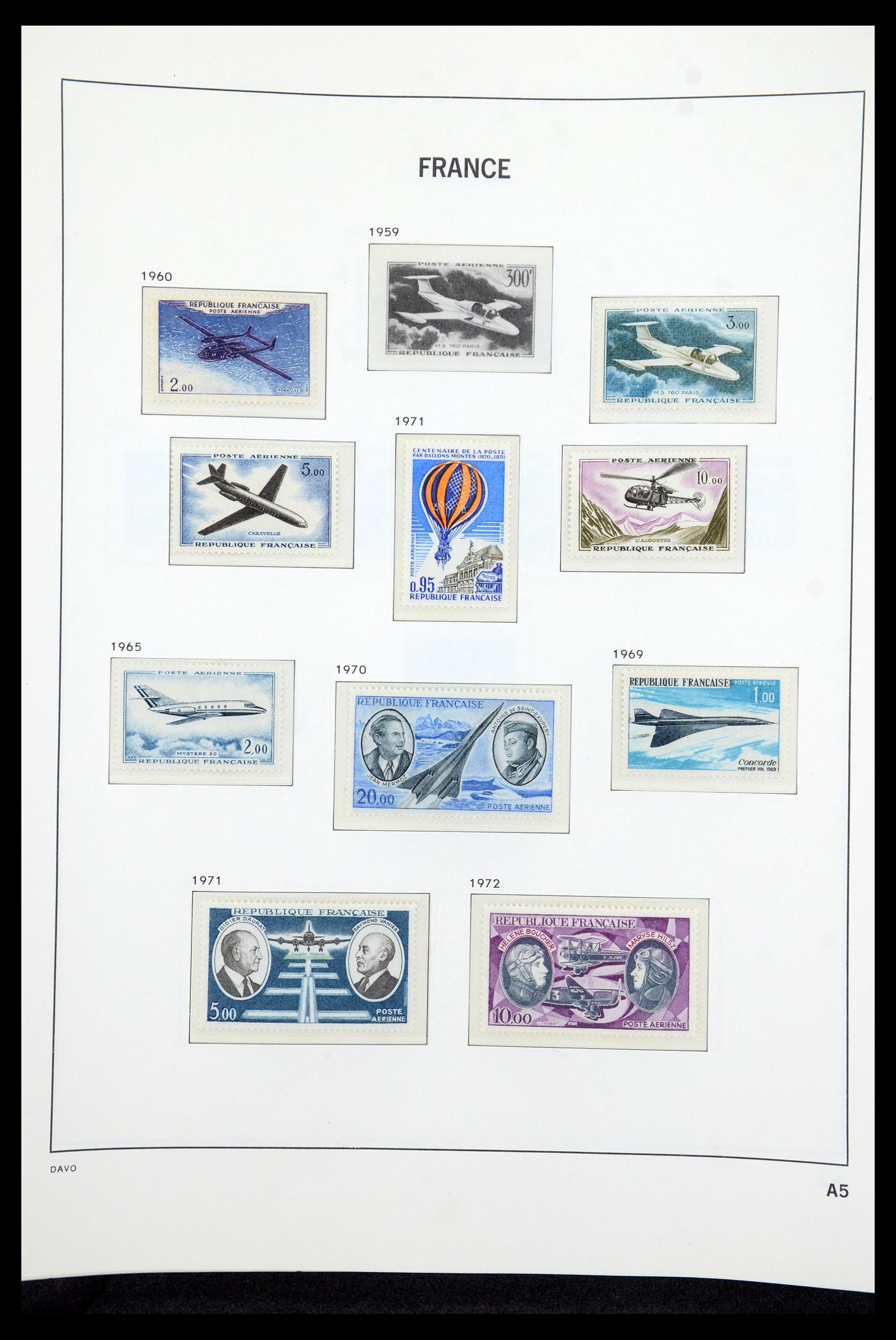 35610 146 - Postzegelverzameling 35610 Frankrijk 1849-1980.