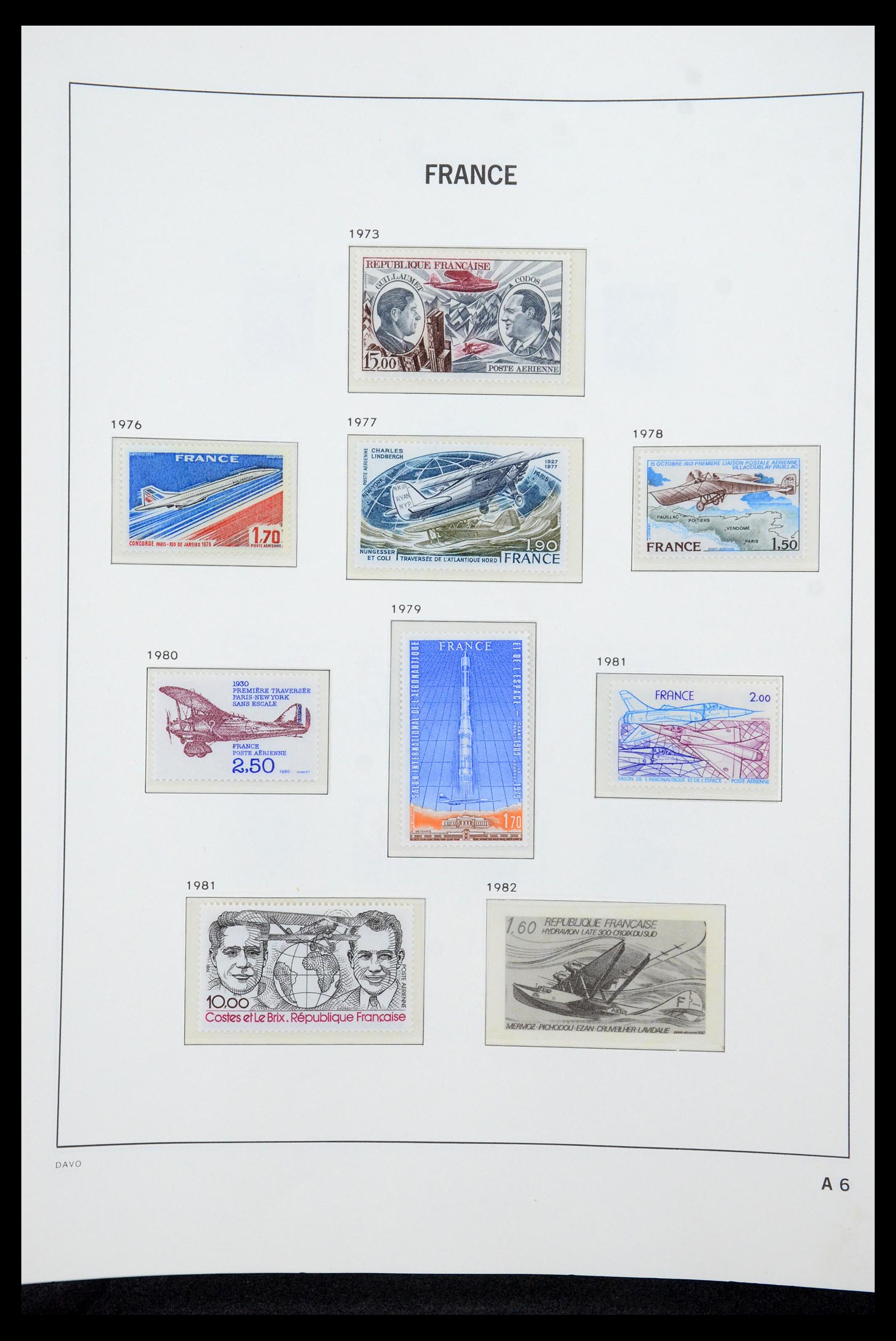 35610 147 - Stamp Collection 35610 France 1849-1980.