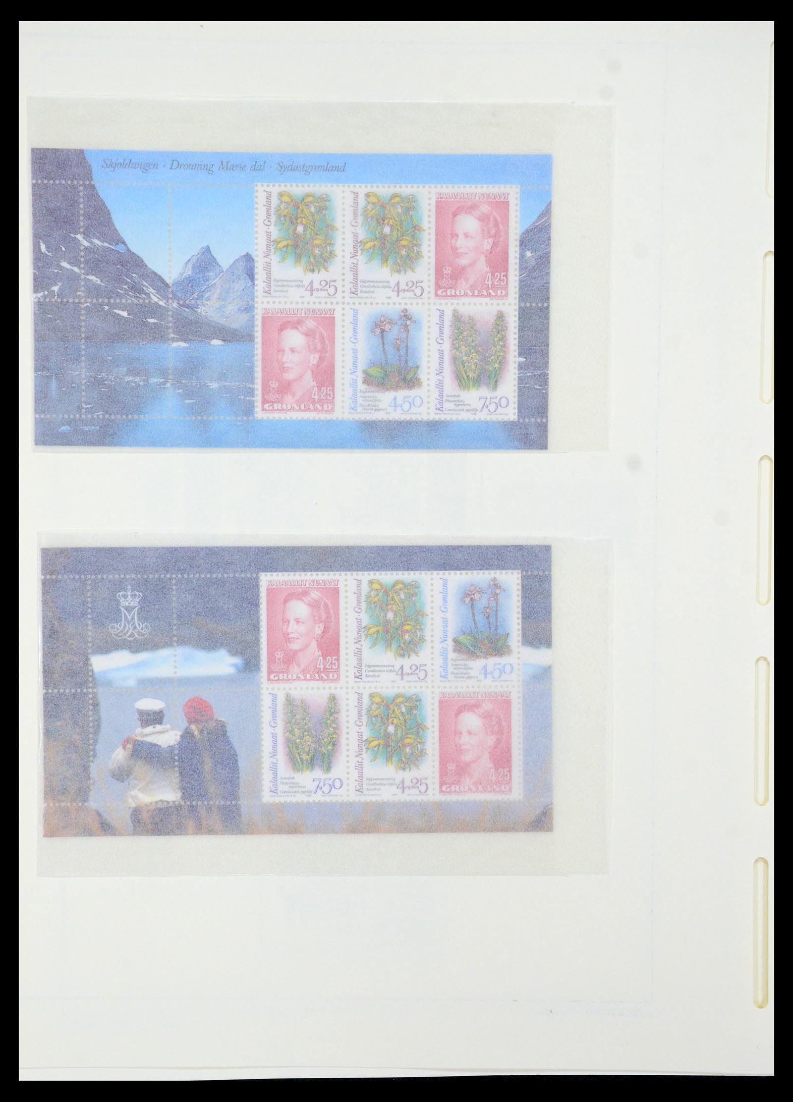 35611 030 - Postzegelverzameling 35611 Groenland 1938-2003.