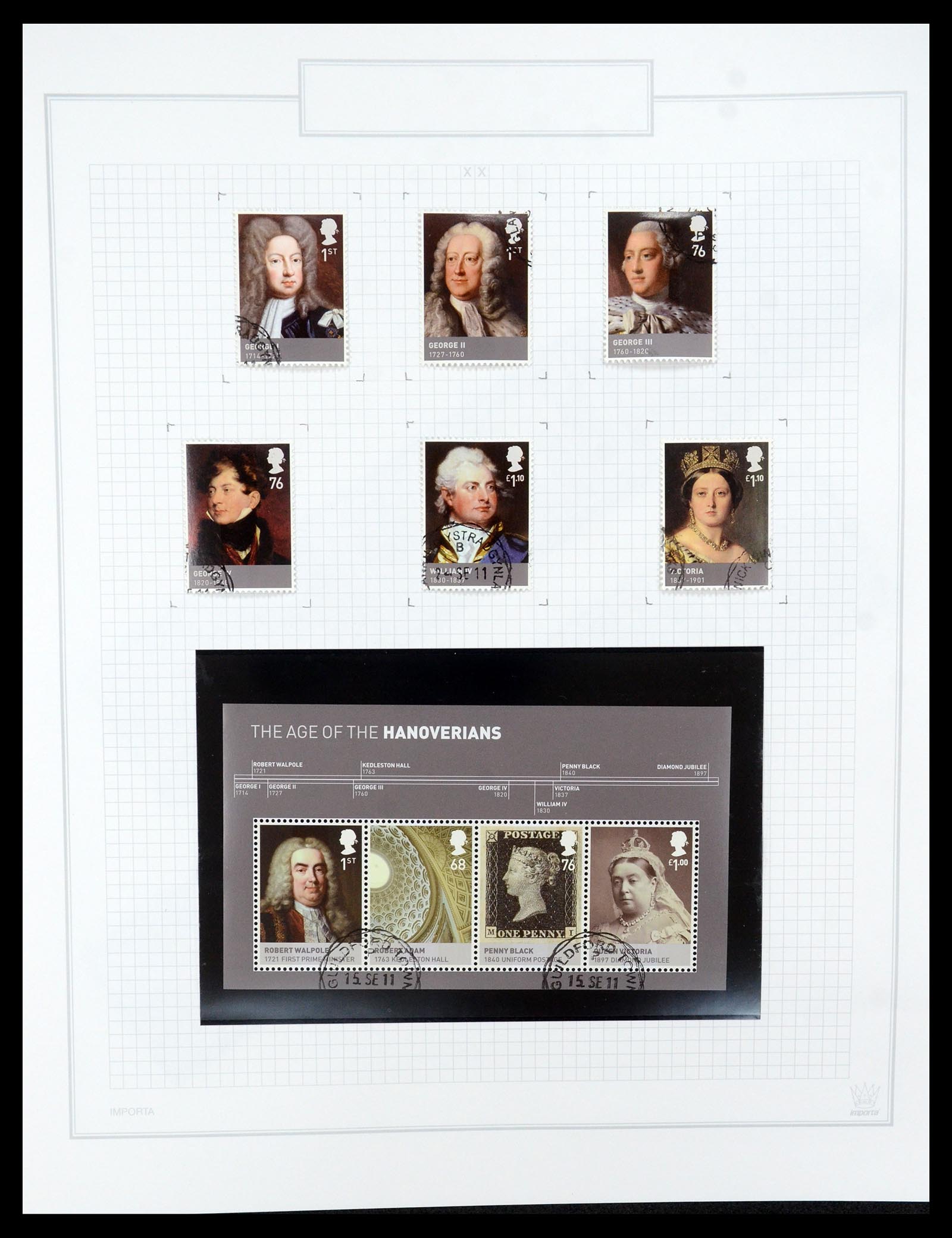 35631 012 - Stamp Collection 35631 Great Britain 1971-2009.