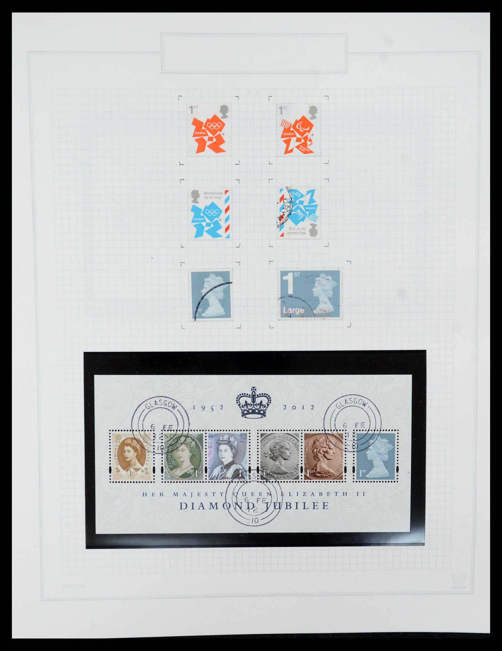 35631 019 - Stamp Collection 35631 Great Britain 1971-2009.