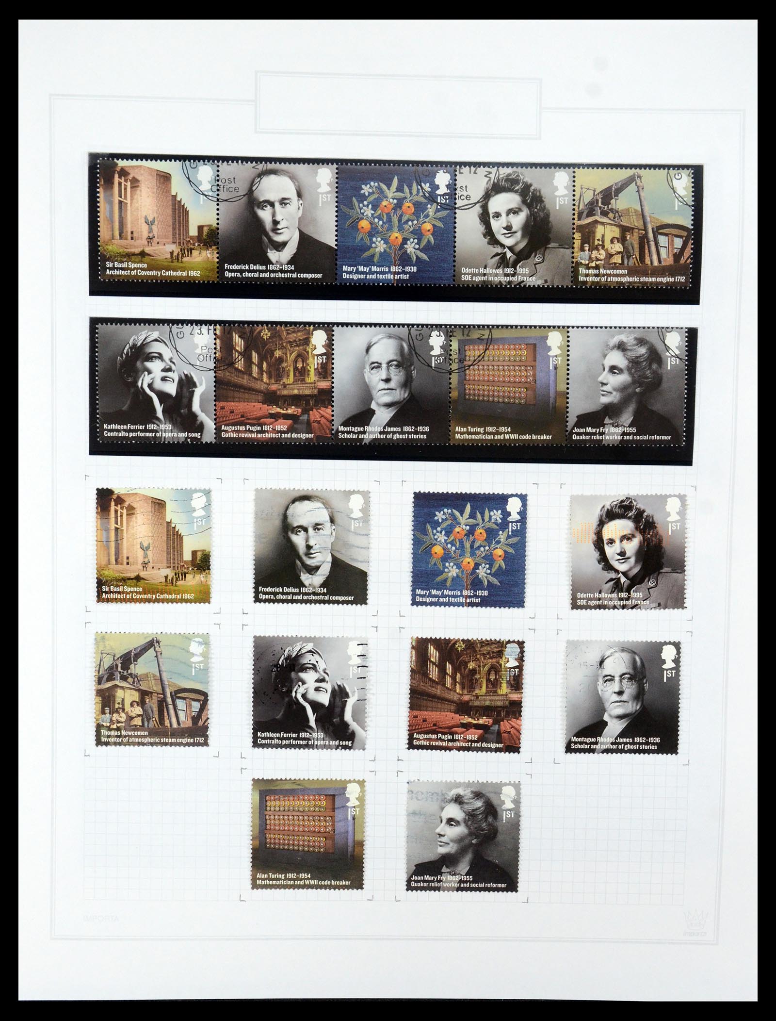 35631 023 - Stamp Collection 35631 Great Britain 1971-2009.