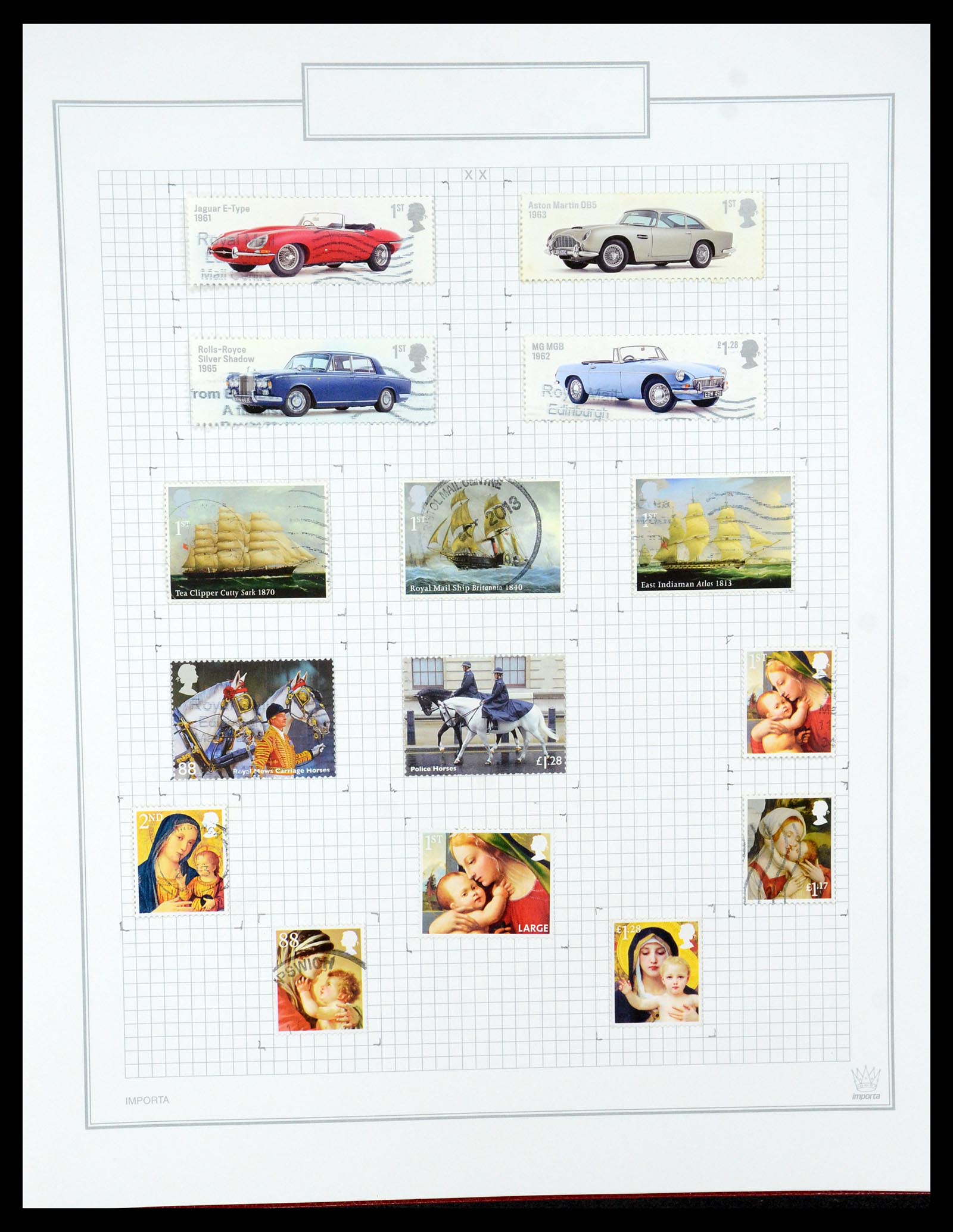35631 054 - Stamp Collection 35631 Great Britain 1971-2009.