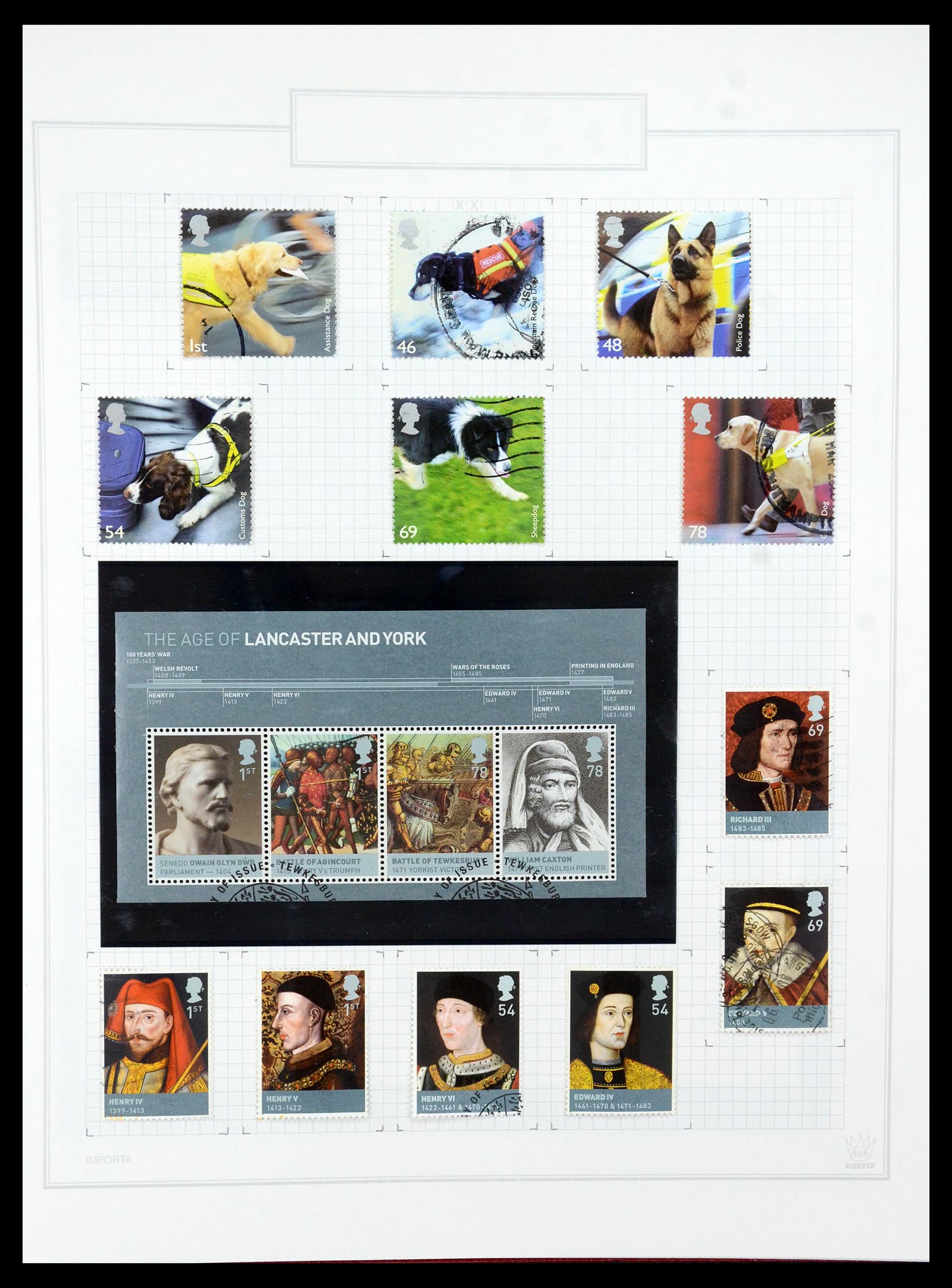 35631 449 - Stamp Collection 35631 Great Britain 1971-2009.