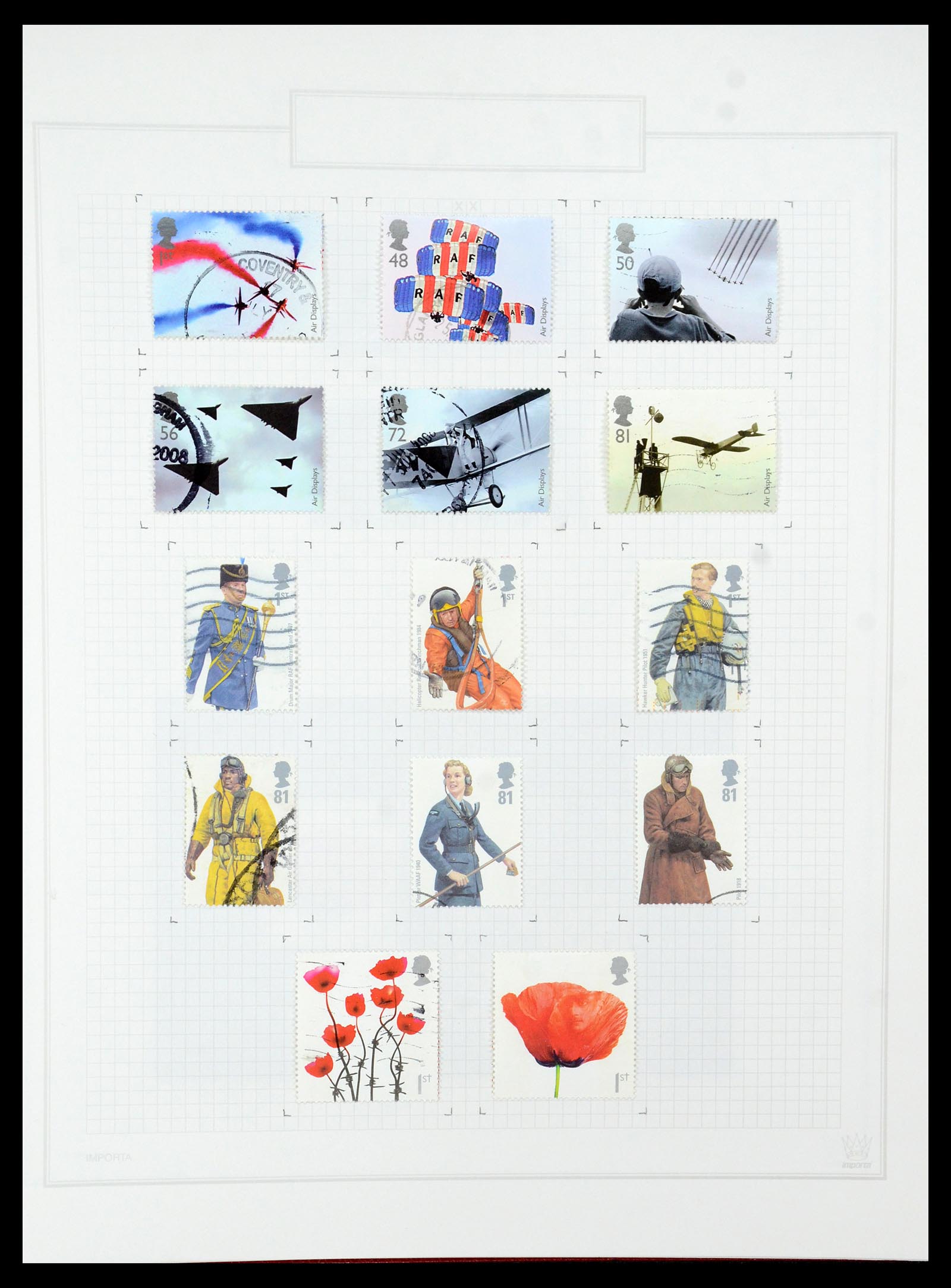 35631 455 - Stamp Collection 35631 Great Britain 1971-2009.