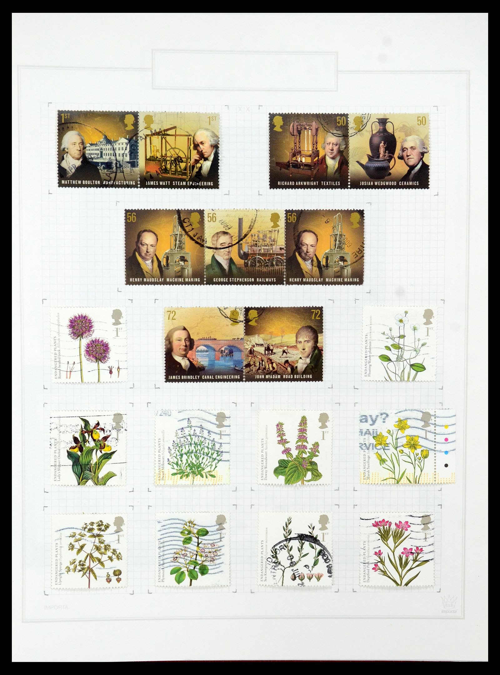 35631 464 - Stamp Collection 35631 Great Britain 1971-2009.