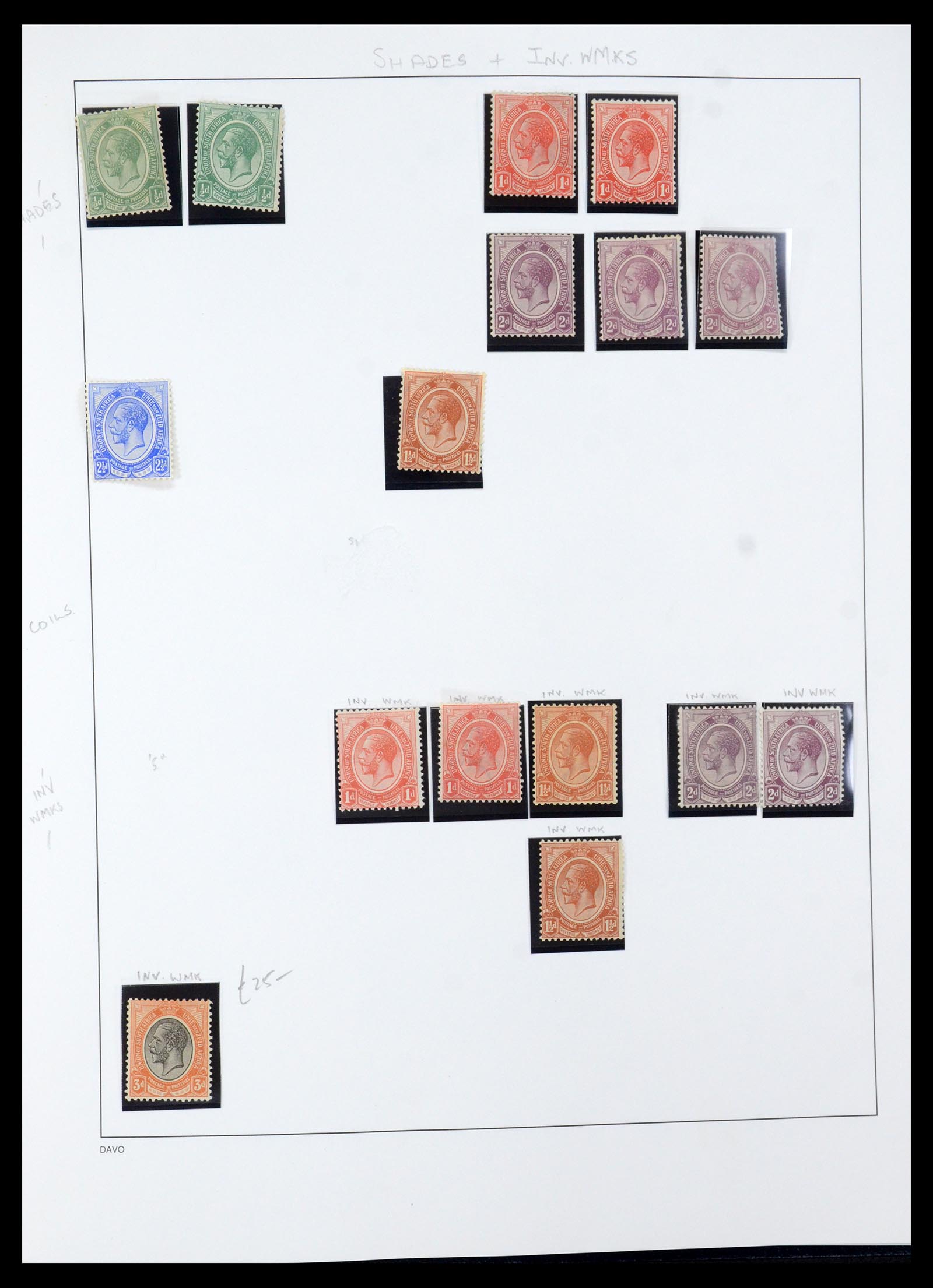 35632 002 - Postzegelverzameling 35632 Zuid Afrika 1910-1997.