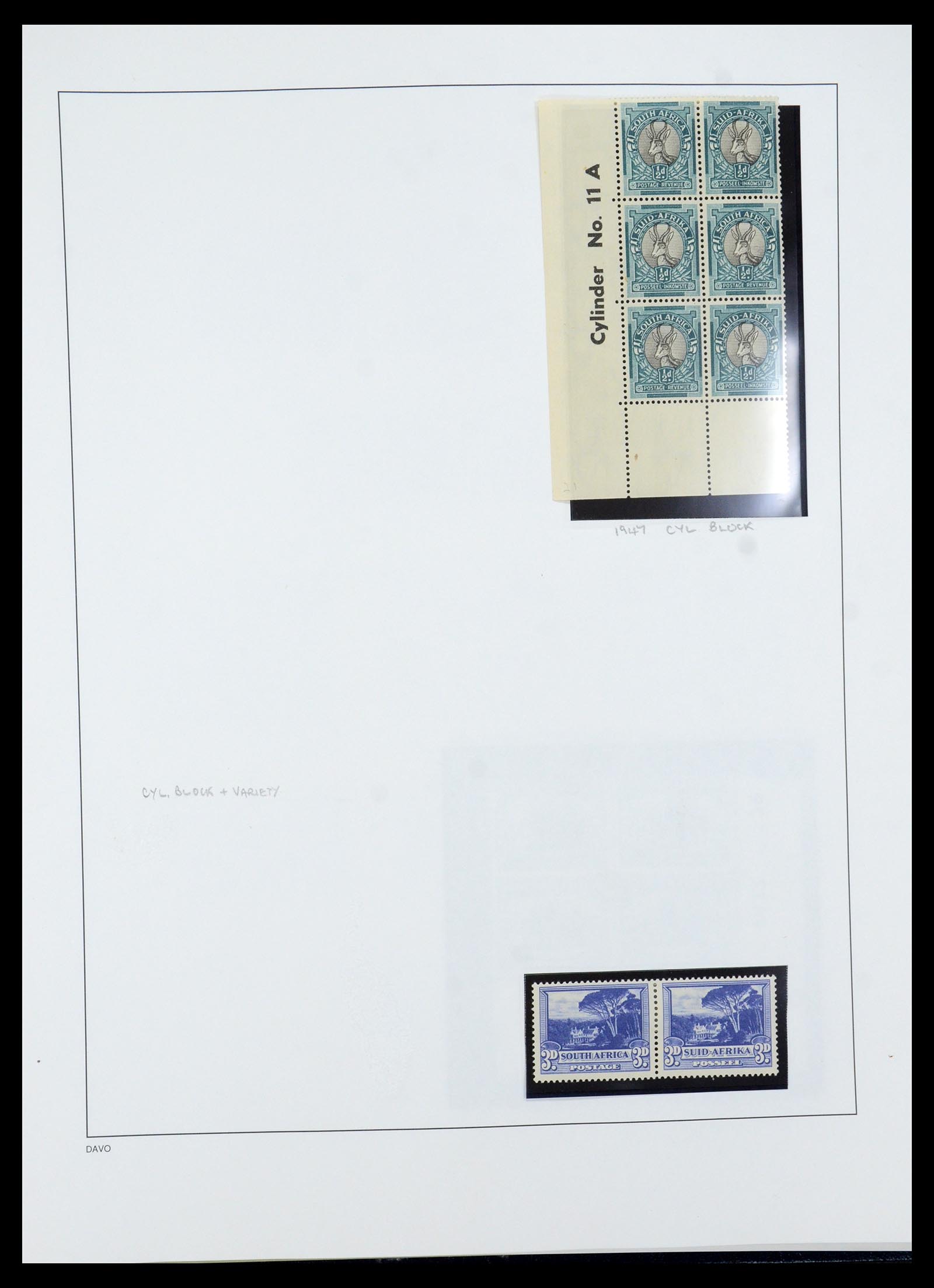 35632 017 - Postzegelverzameling 35632 Zuid Afrika 1910-1997.