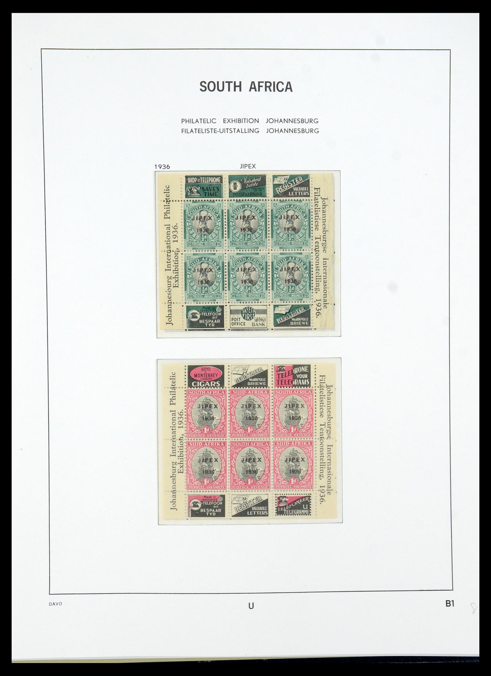 35632 027 - Postzegelverzameling 35632 Zuid Afrika 1910-1997.