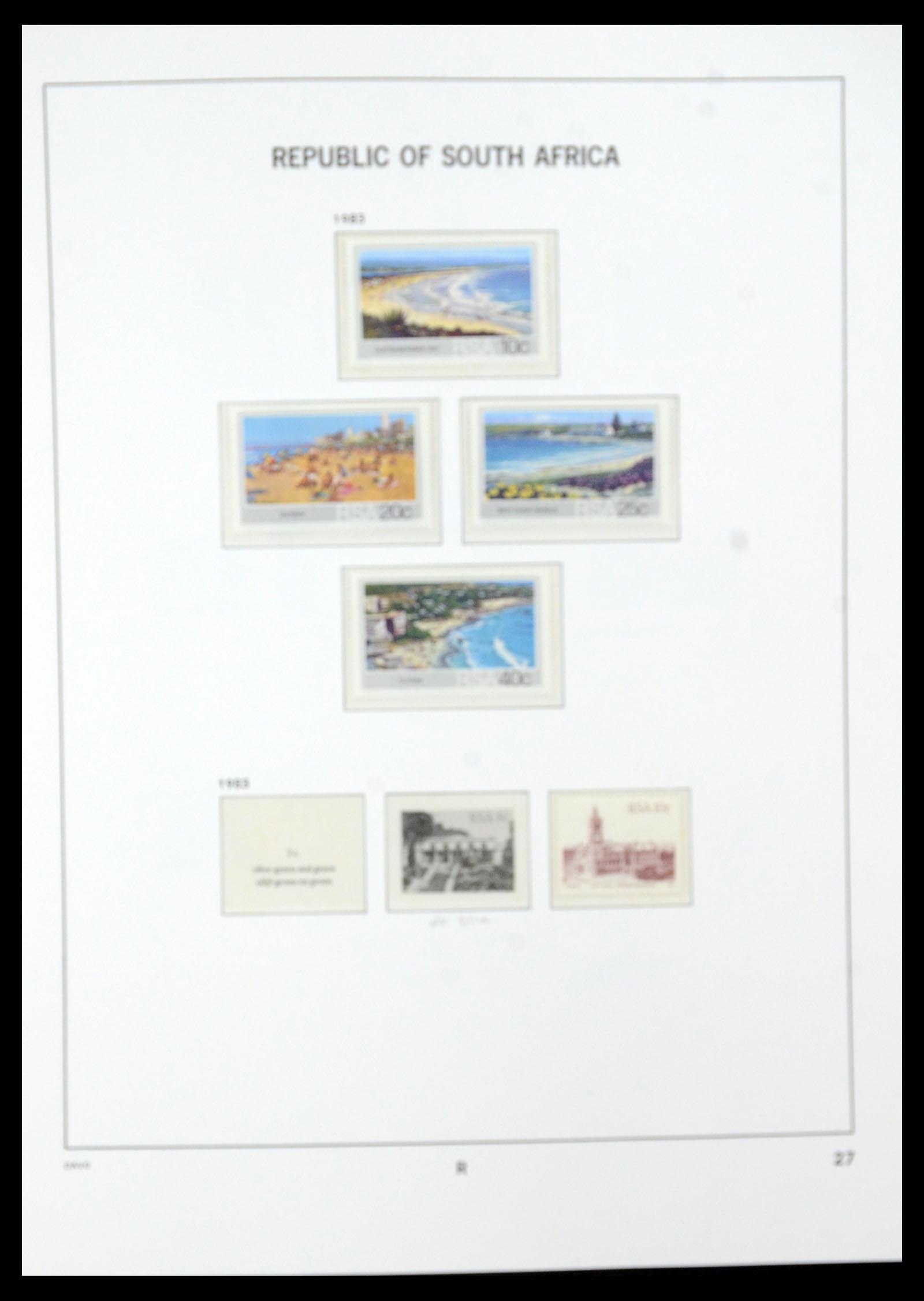 35632 064 - Postzegelverzameling 35632 Zuid Afrika 1910-1997.