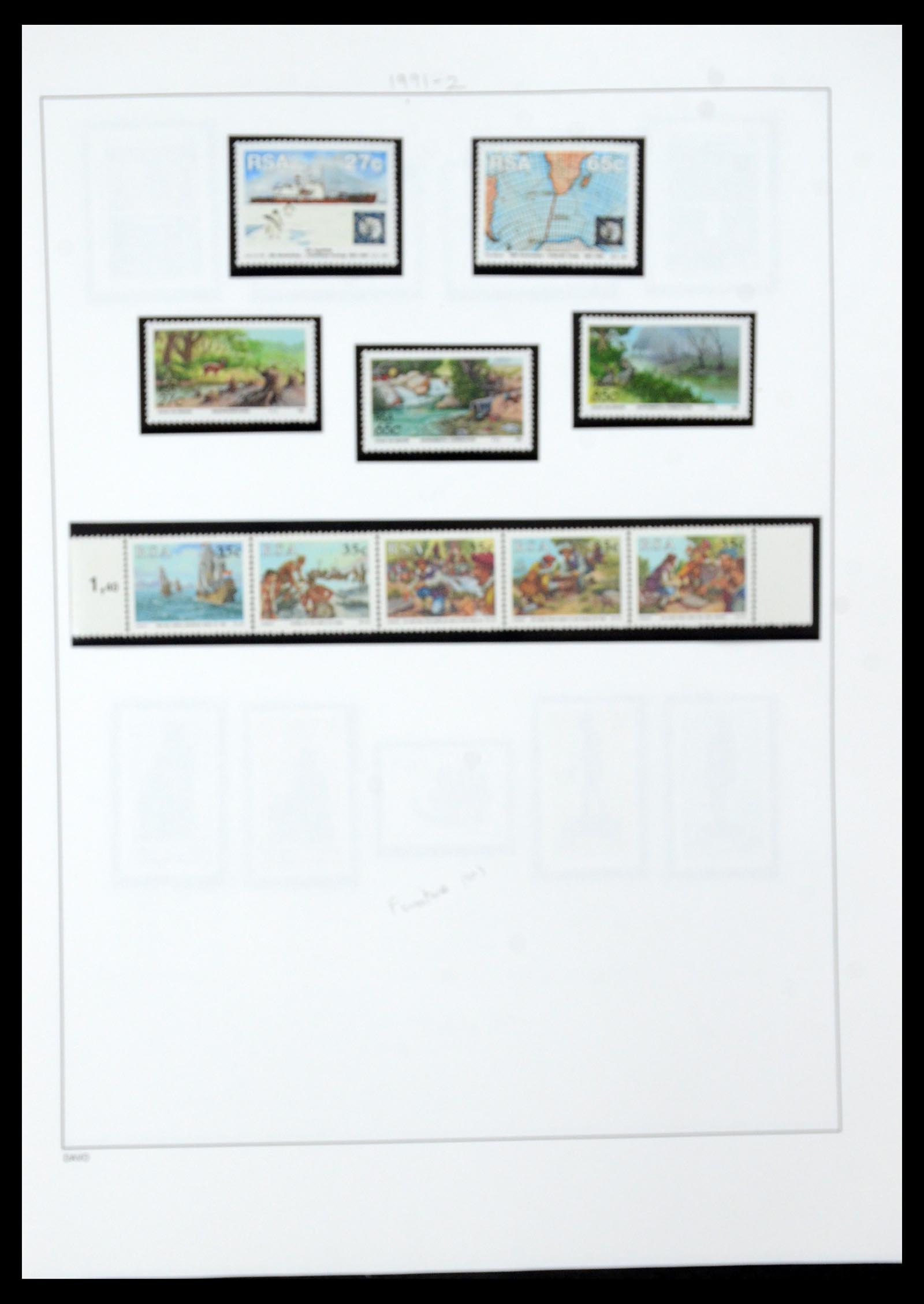 35632 083 - Postzegelverzameling 35632 Zuid Afrika 1910-1997.