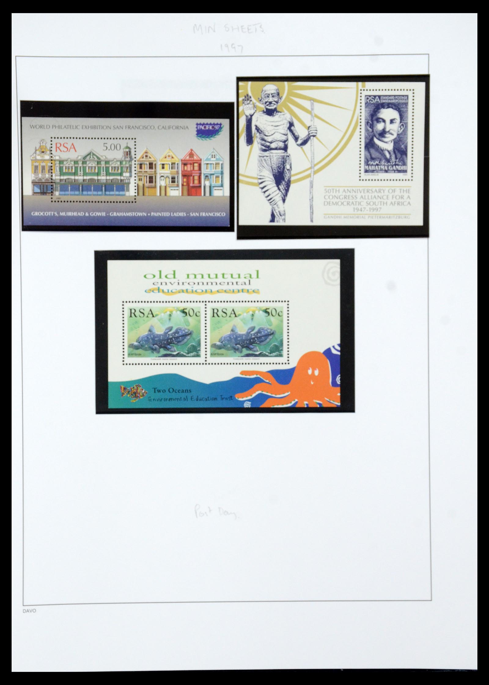 35632 123 - Postzegelverzameling 35632 Zuid Afrika 1910-1997.