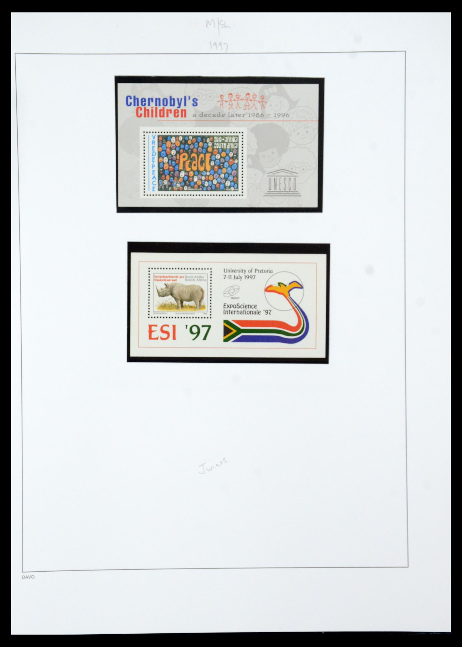 35632 124 - Postzegelverzameling 35632 Zuid Afrika 1910-1997.
