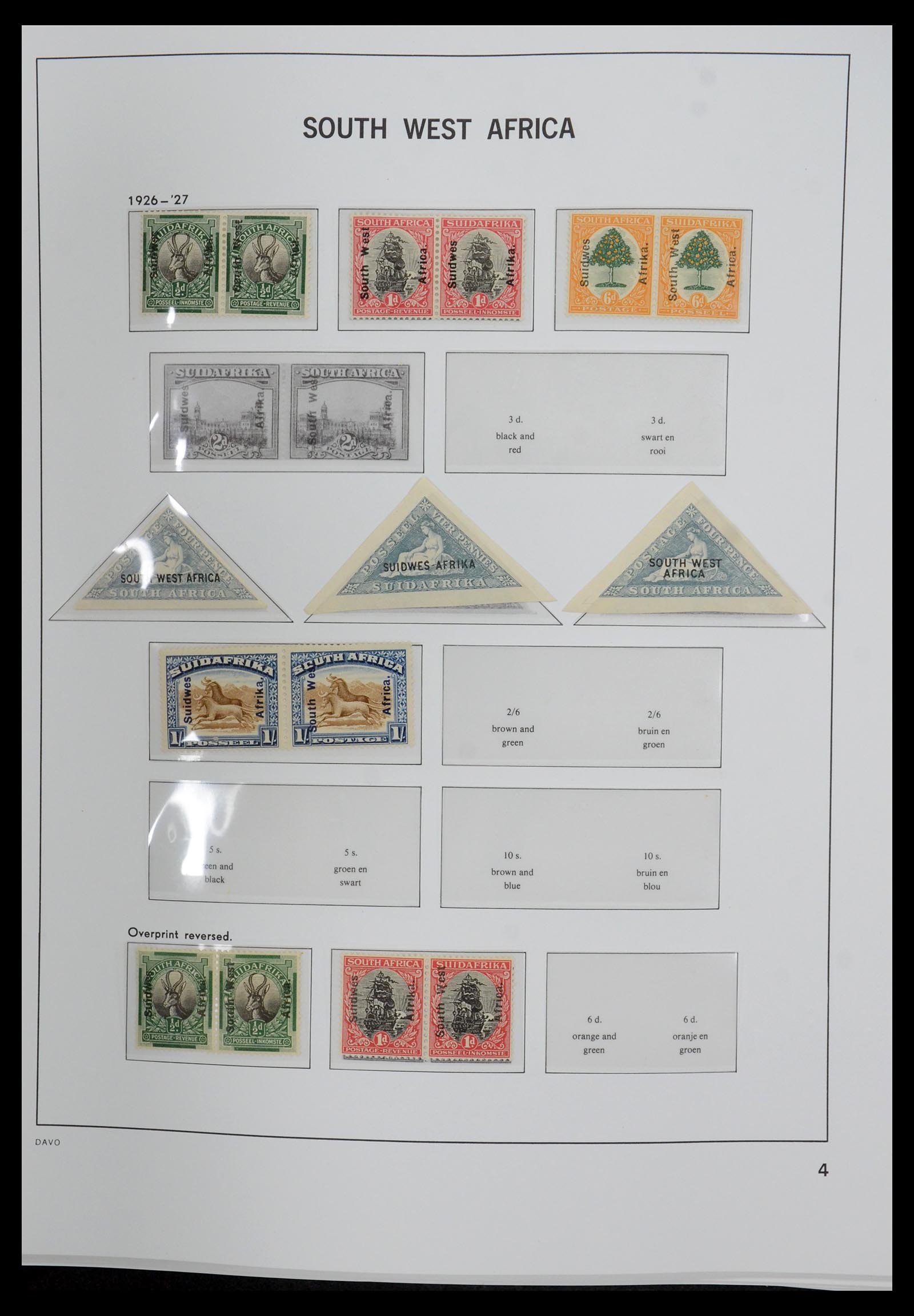 35632 128 - Postzegelverzameling 35632 Zuid Afrika 1910-1997.