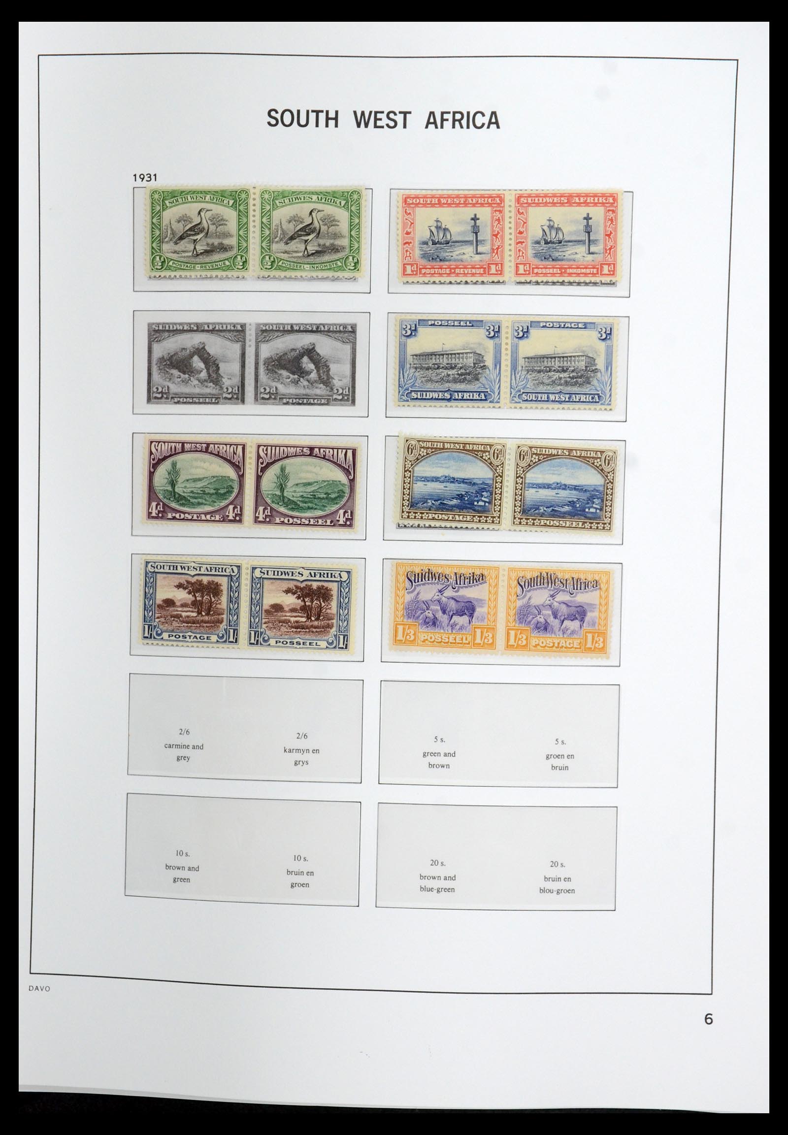 35632 130 - Postzegelverzameling 35632 Zuid Afrika 1910-1997.