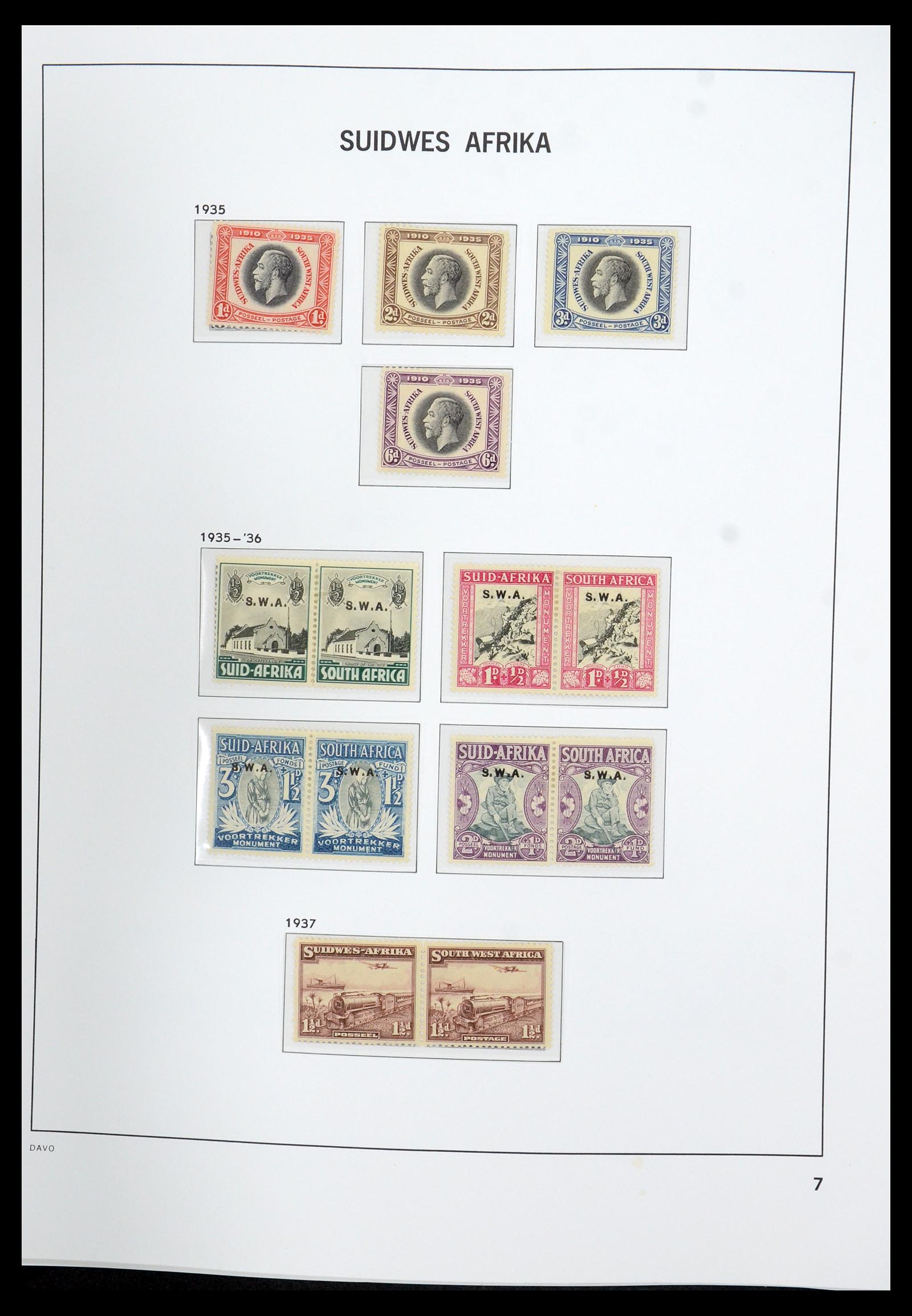35632 131 - Postzegelverzameling 35632 Zuid Afrika 1910-1997.