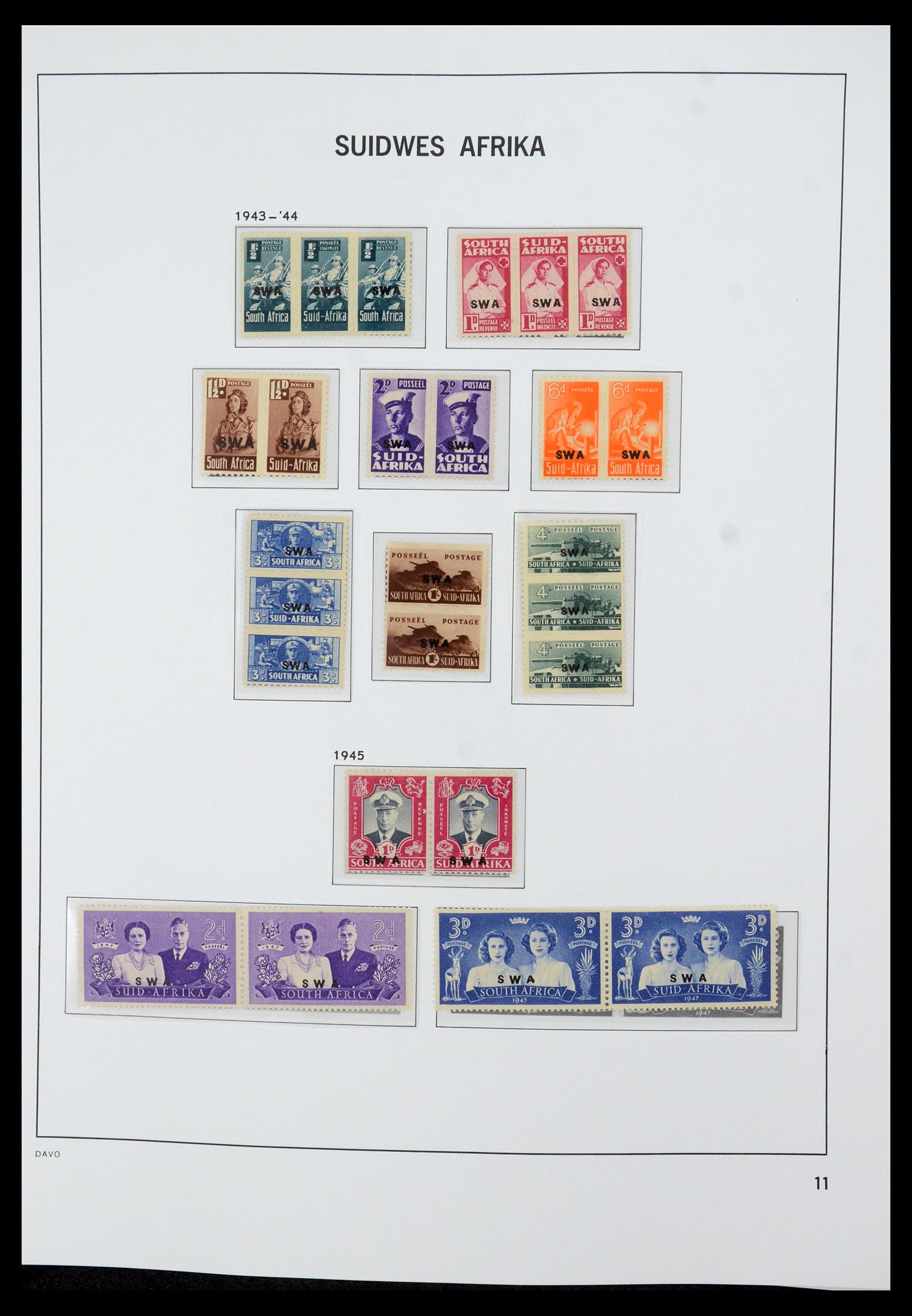 35632 135 - Postzegelverzameling 35632 Zuid Afrika 1910-1997.