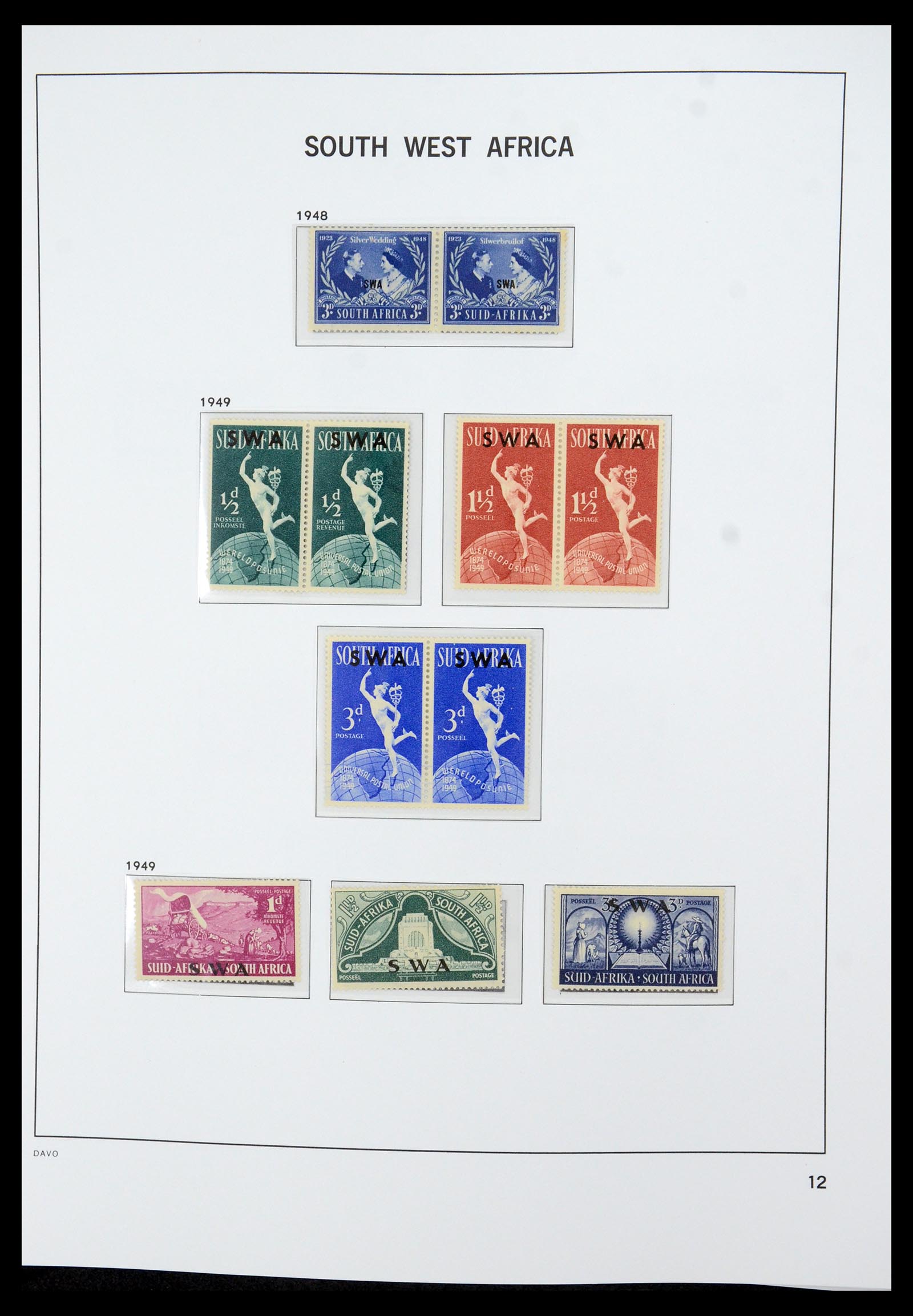 35632 136 - Stamp Collection 35632 South Africa 1910-1997.