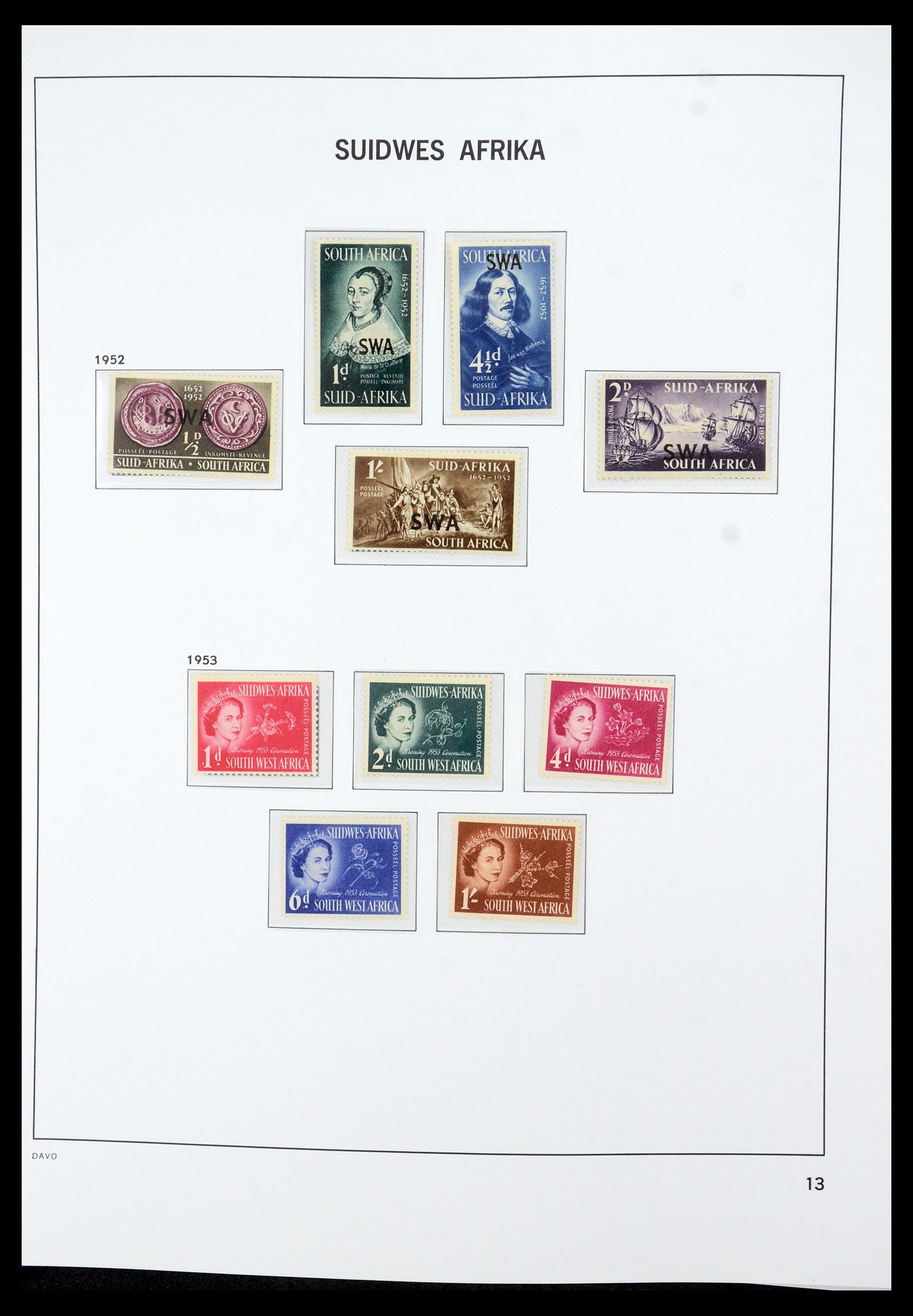 35632 137 - Postzegelverzameling 35632 Zuid Afrika 1910-1997.
