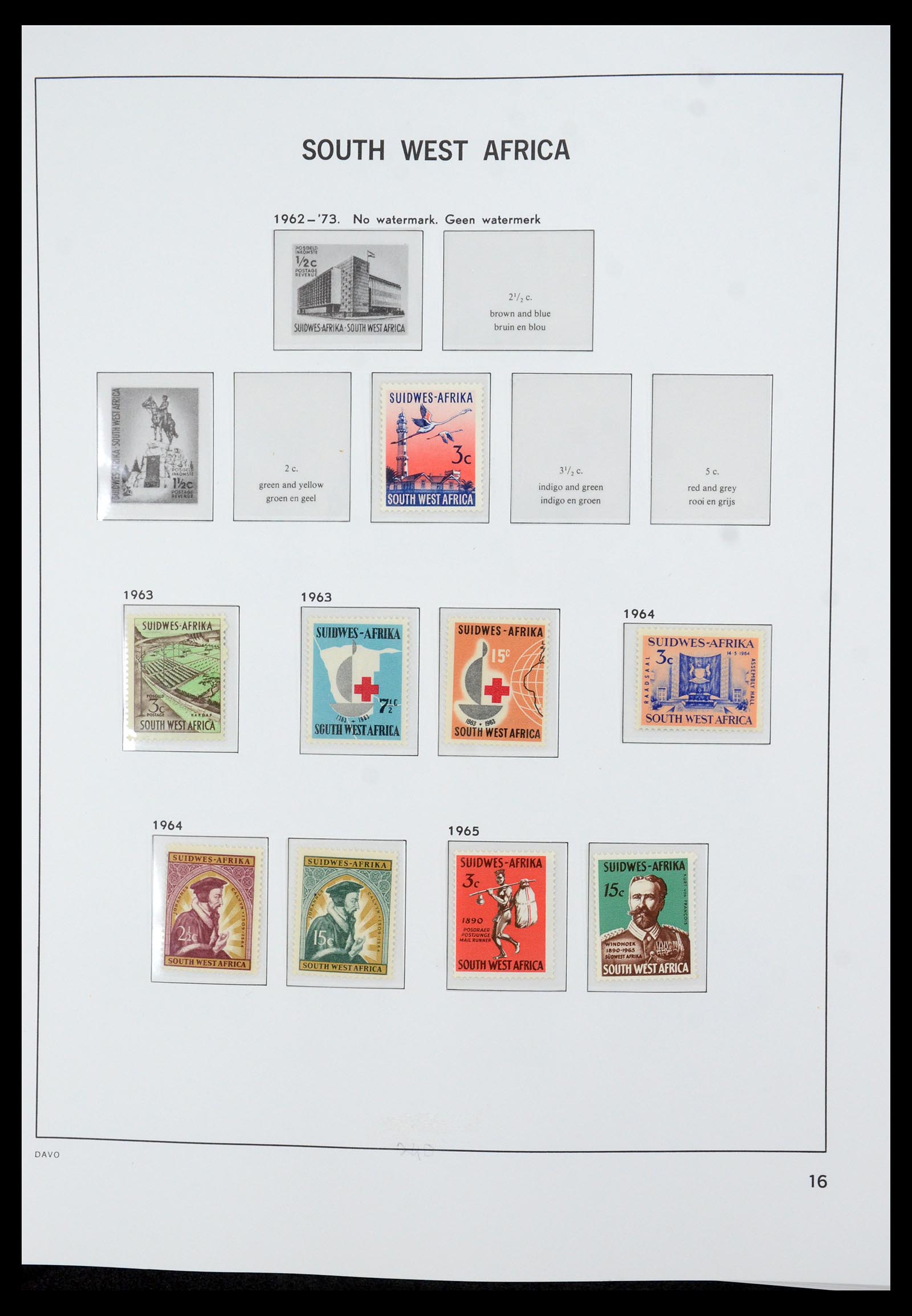 35632 140 - Postzegelverzameling 35632 Zuid Afrika 1910-1997.