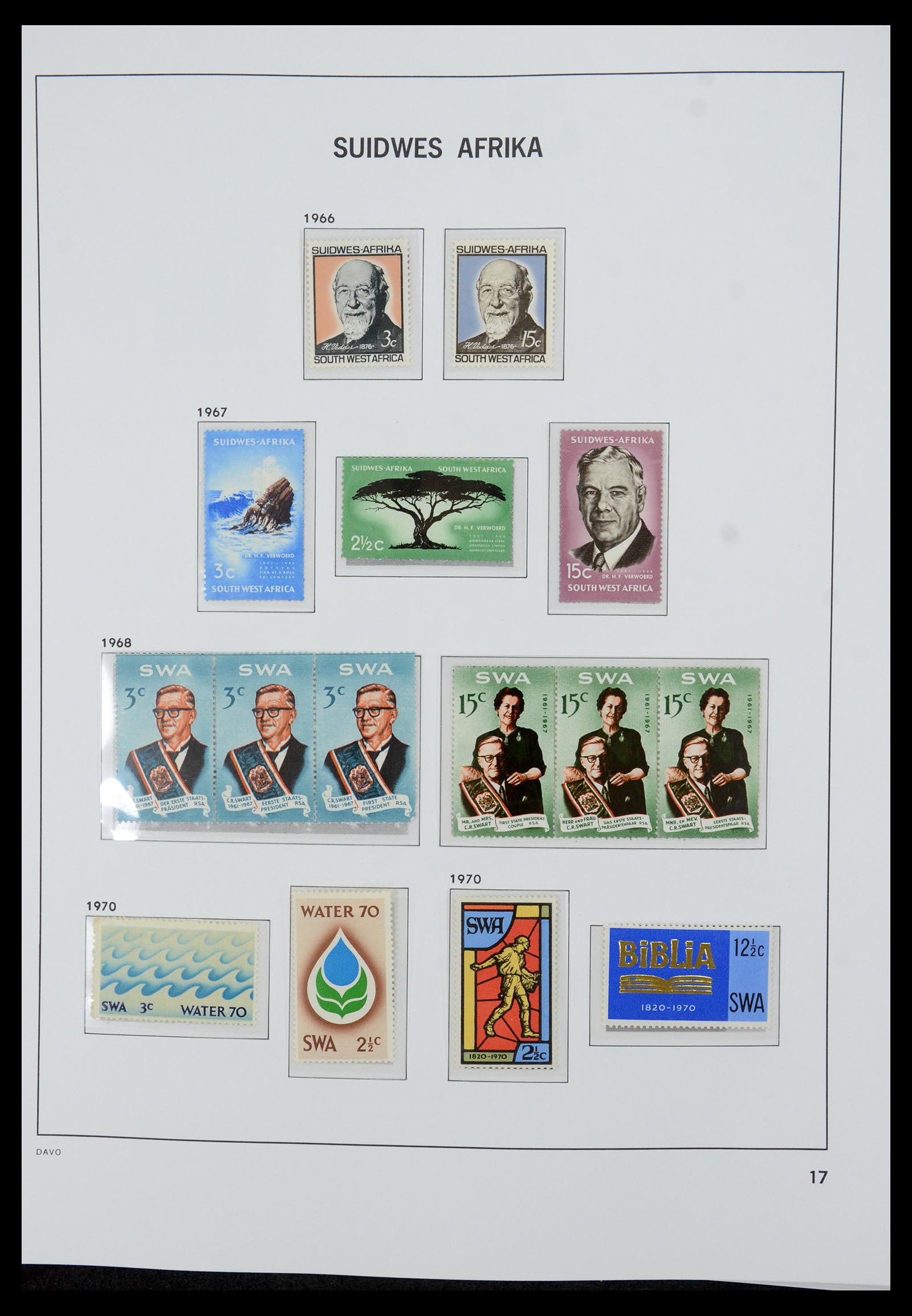 35632 141 - Postzegelverzameling 35632 Zuid Afrika 1910-1997.
