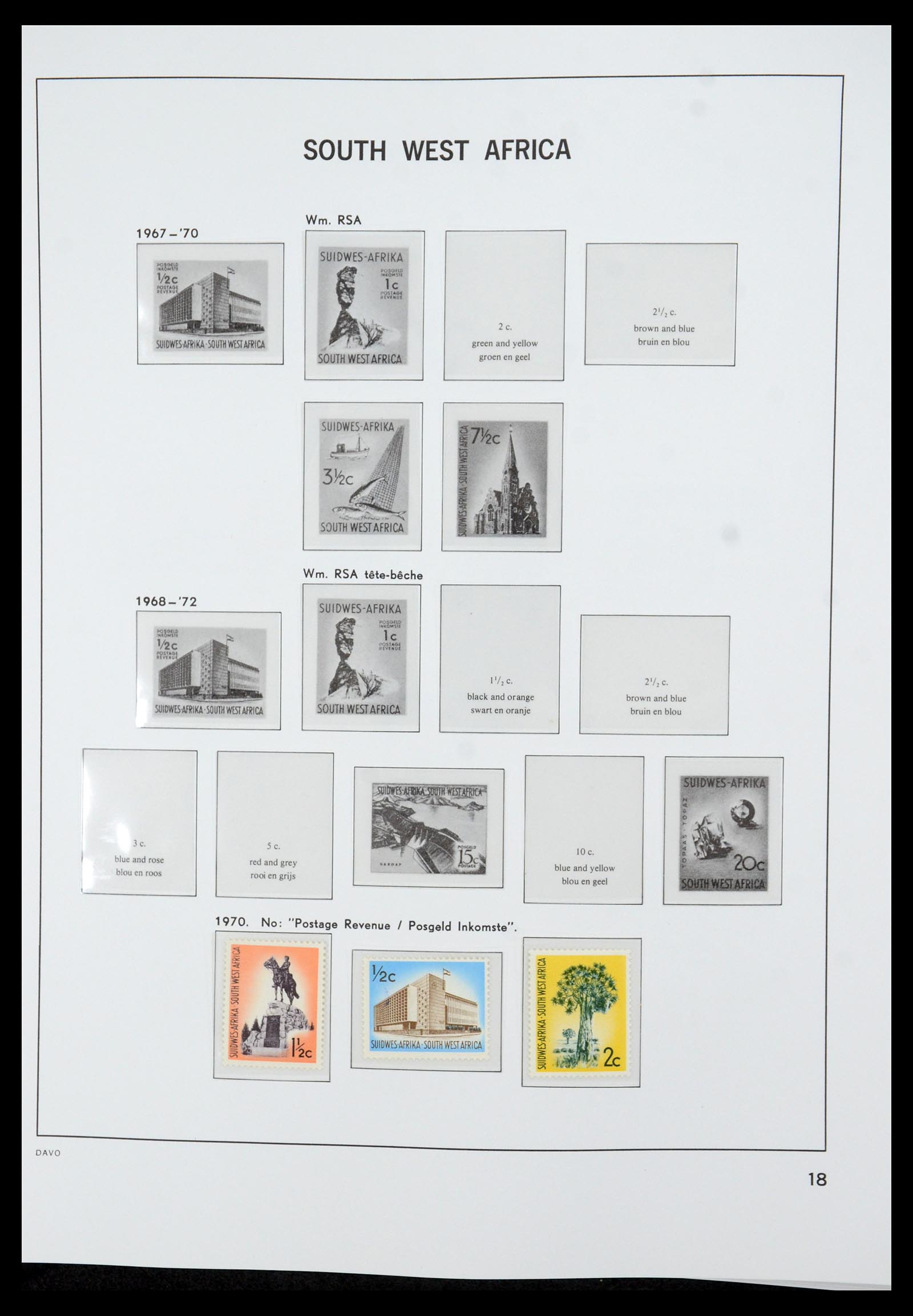 35632 142 - Postzegelverzameling 35632 Zuid Afrika 1910-1997.