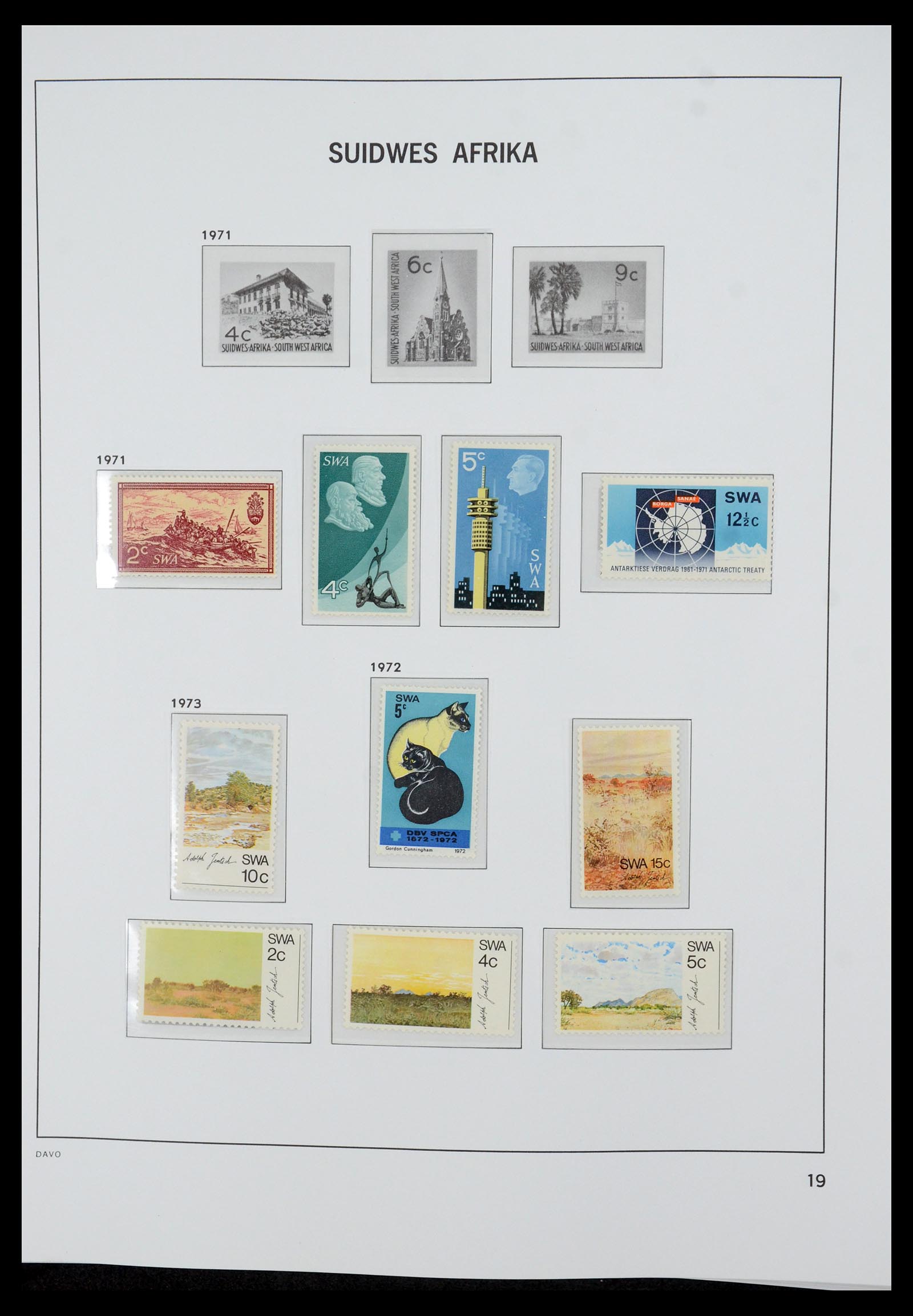 35632 143 - Postzegelverzameling 35632 Zuid Afrika 1910-1997.