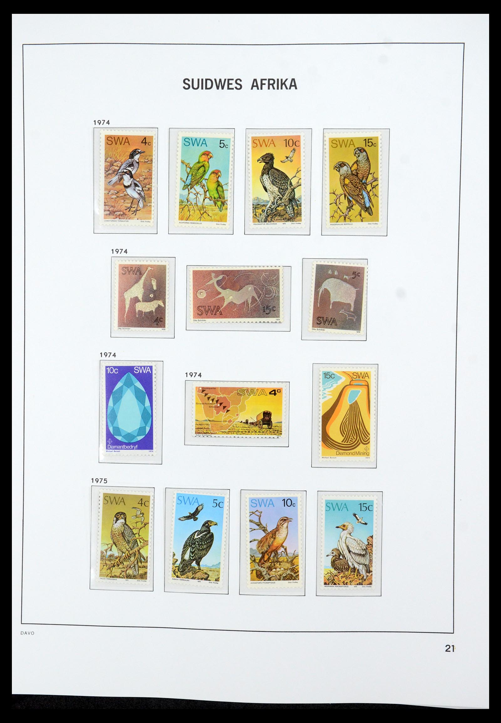 35632 145 - Postzegelverzameling 35632 Zuid Afrika 1910-1997.