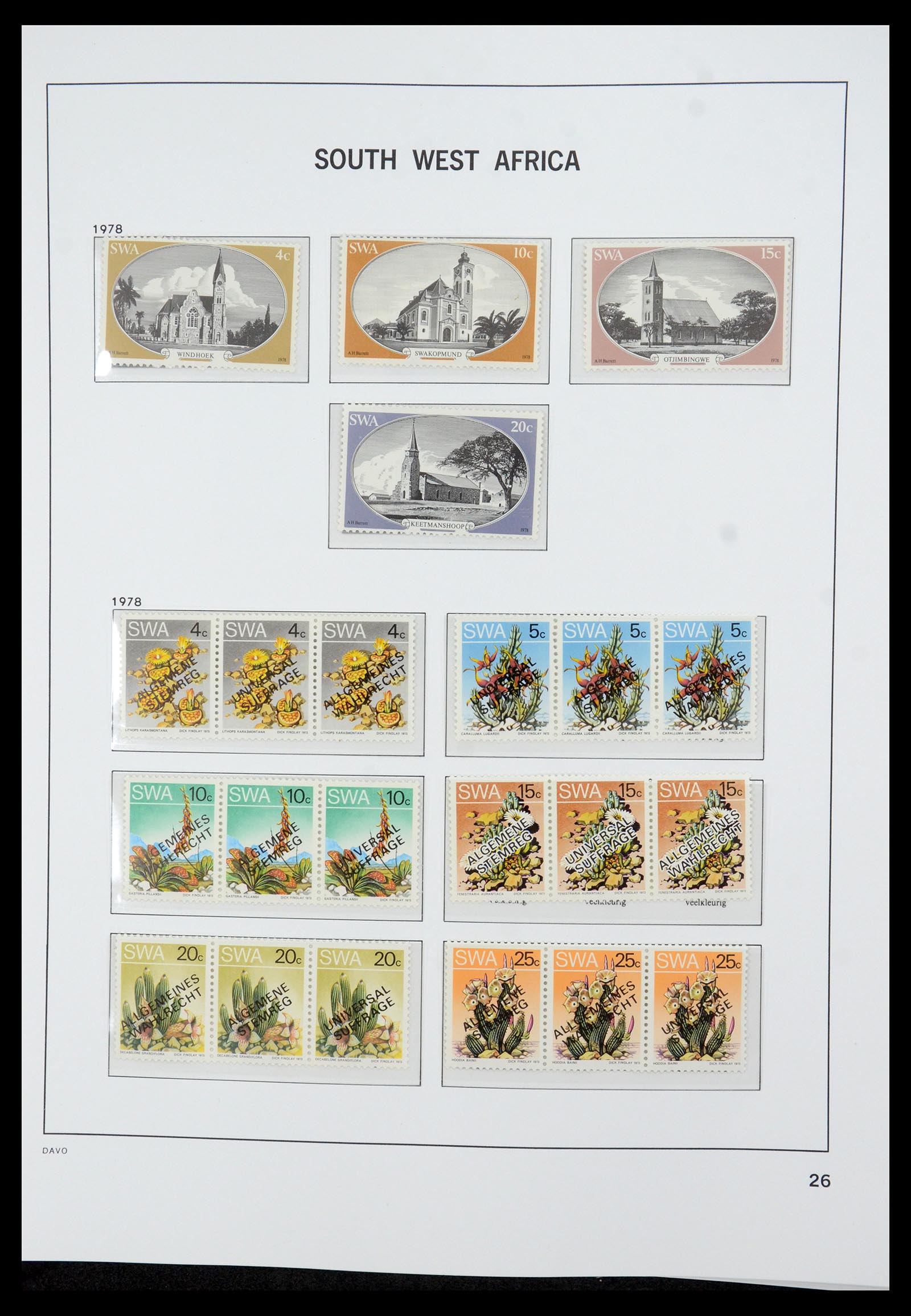 35632 150 - Stamp Collection 35632 South Africa 1910-1997.