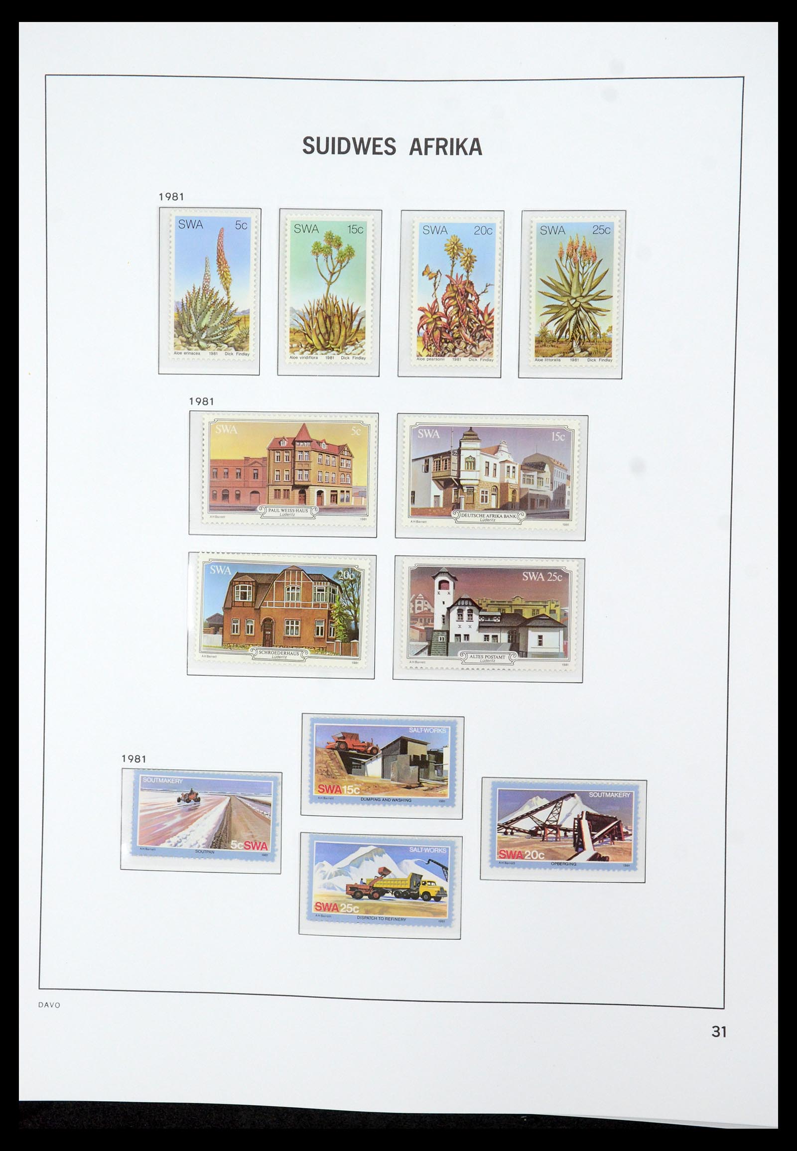35632 155 - Postzegelverzameling 35632 Zuid Afrika 1910-1997.