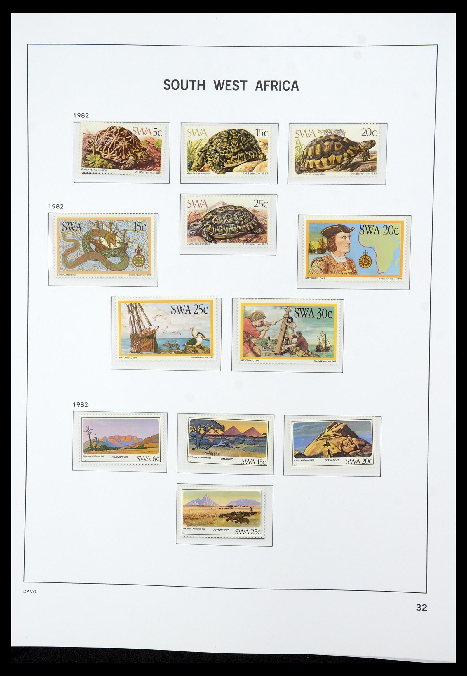 35632 156 - Stamp Collection 35632 South Africa 1910-1997.